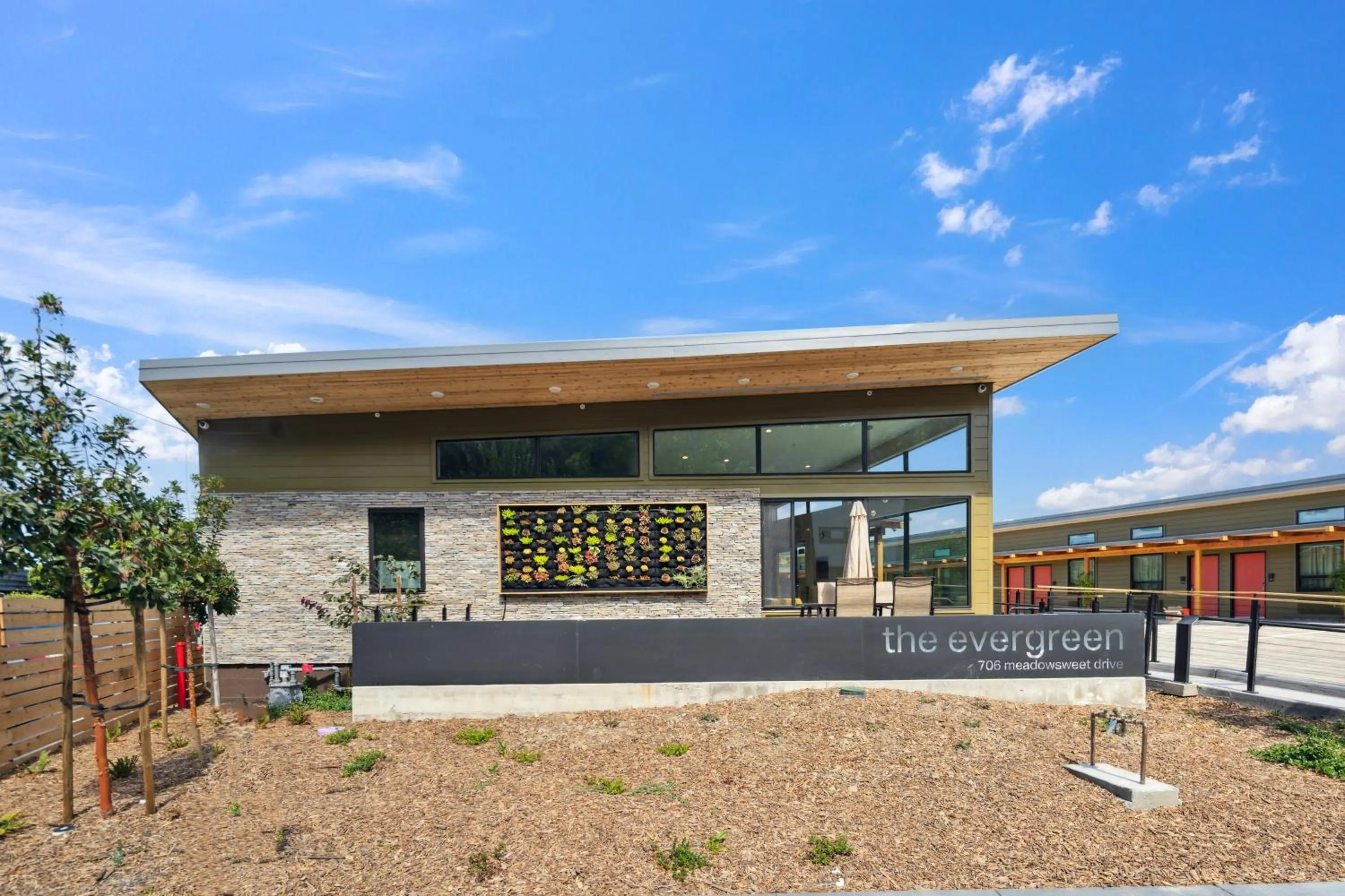 Property building in The Evergreen