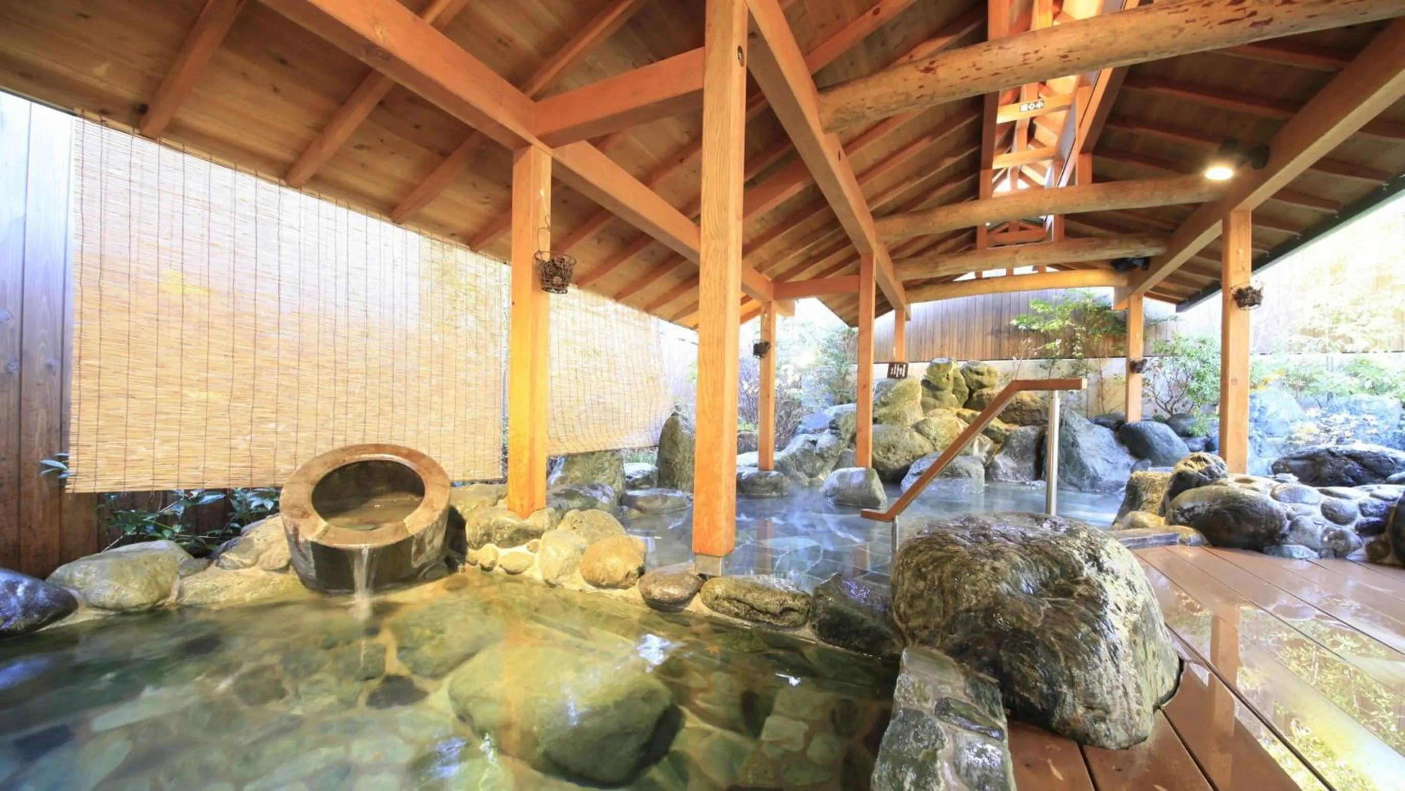 Hot Spring Bath in Shimobe Hotel