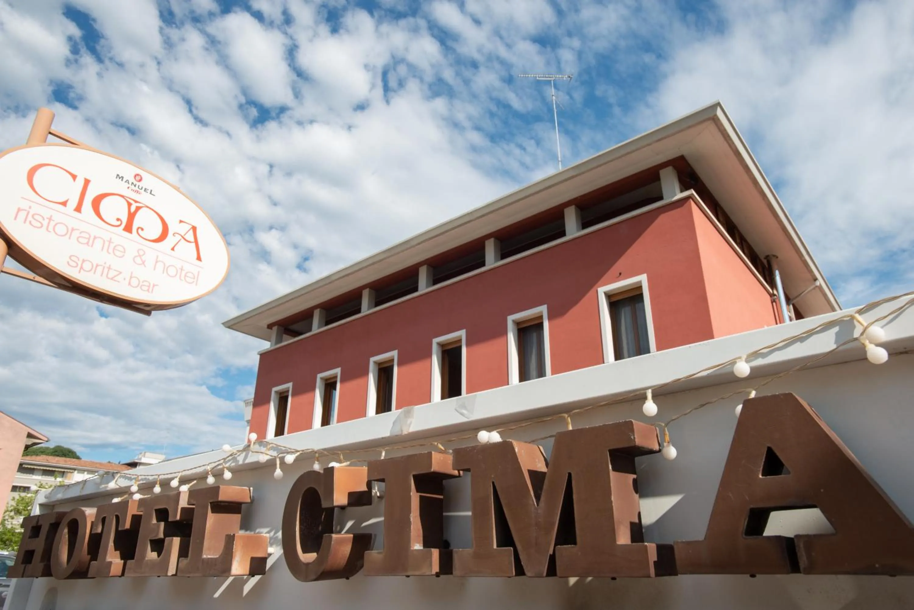 Property building in Hotel Cima