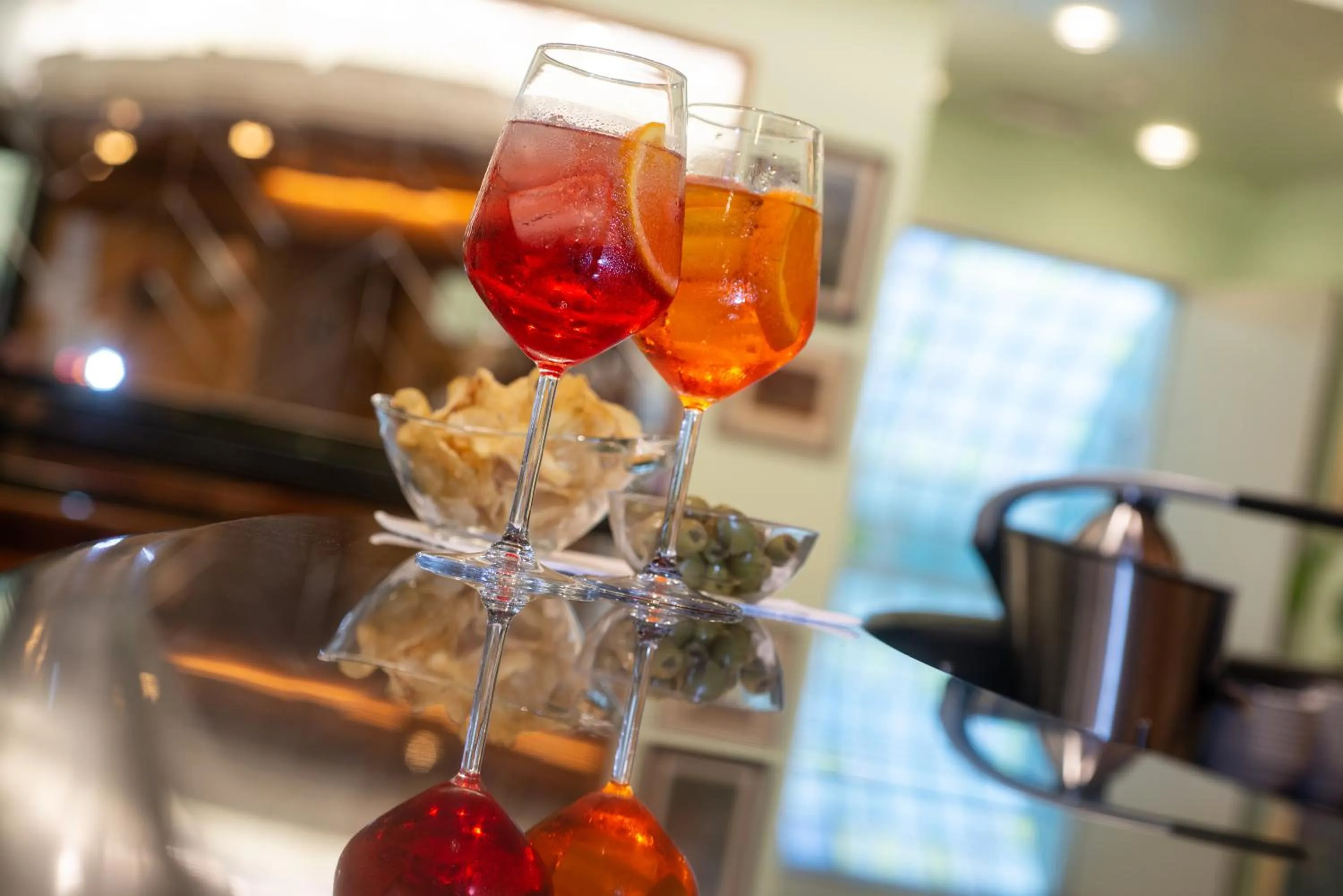 Food and drinks in Hotel Cima