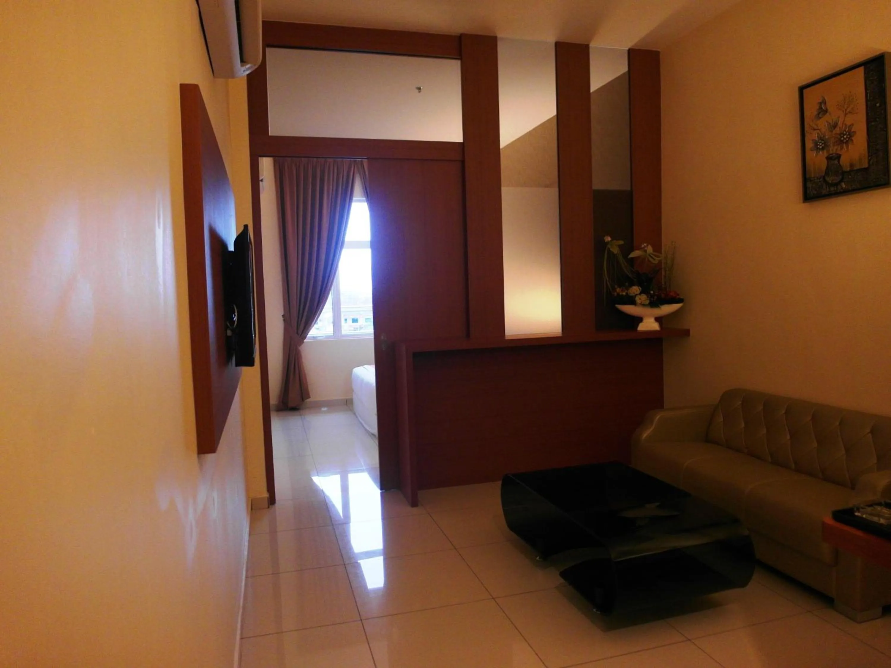 Living room in Supreme Hotel