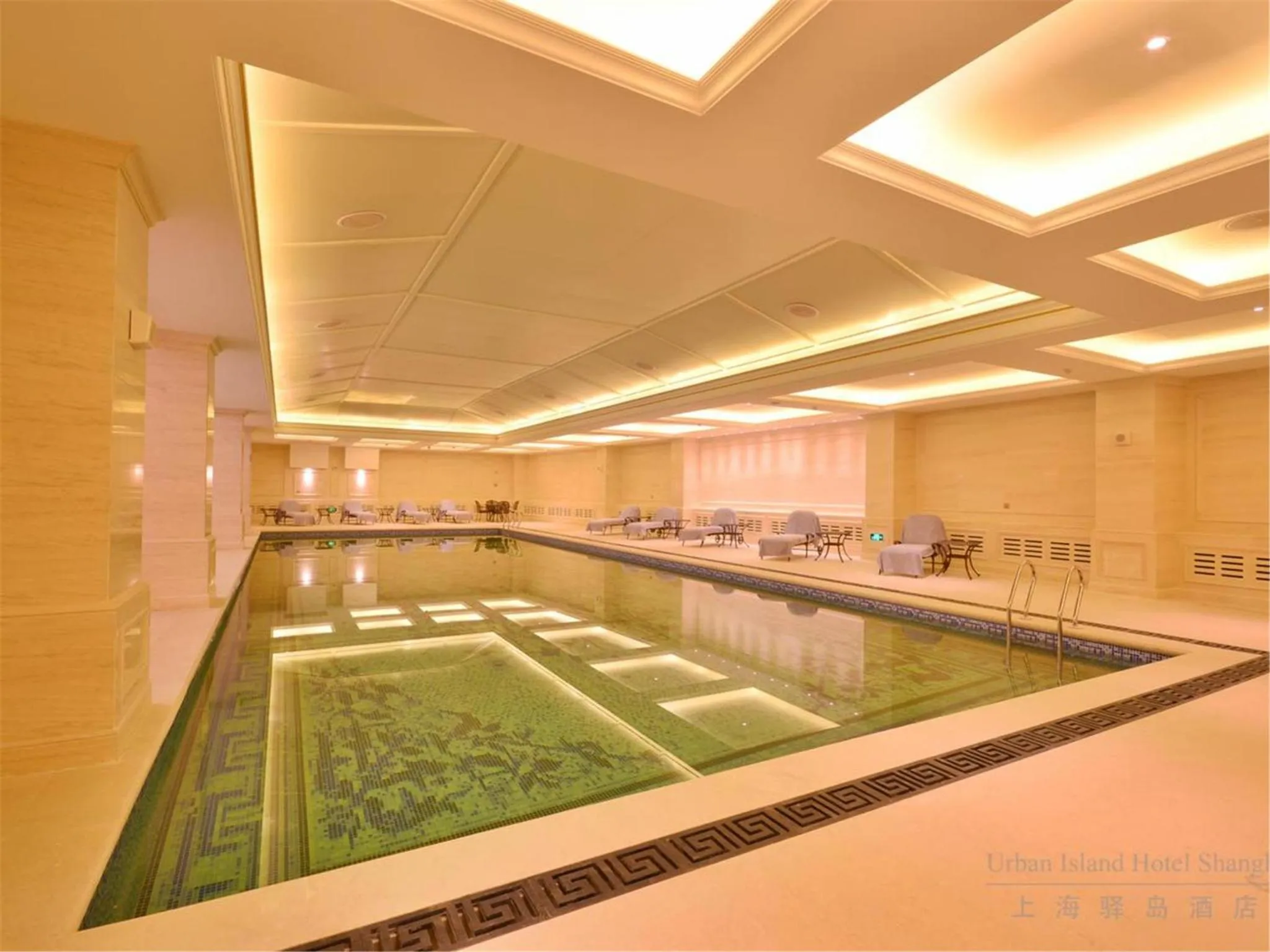 Swimming pool in Urban Island Hotel Shanghai