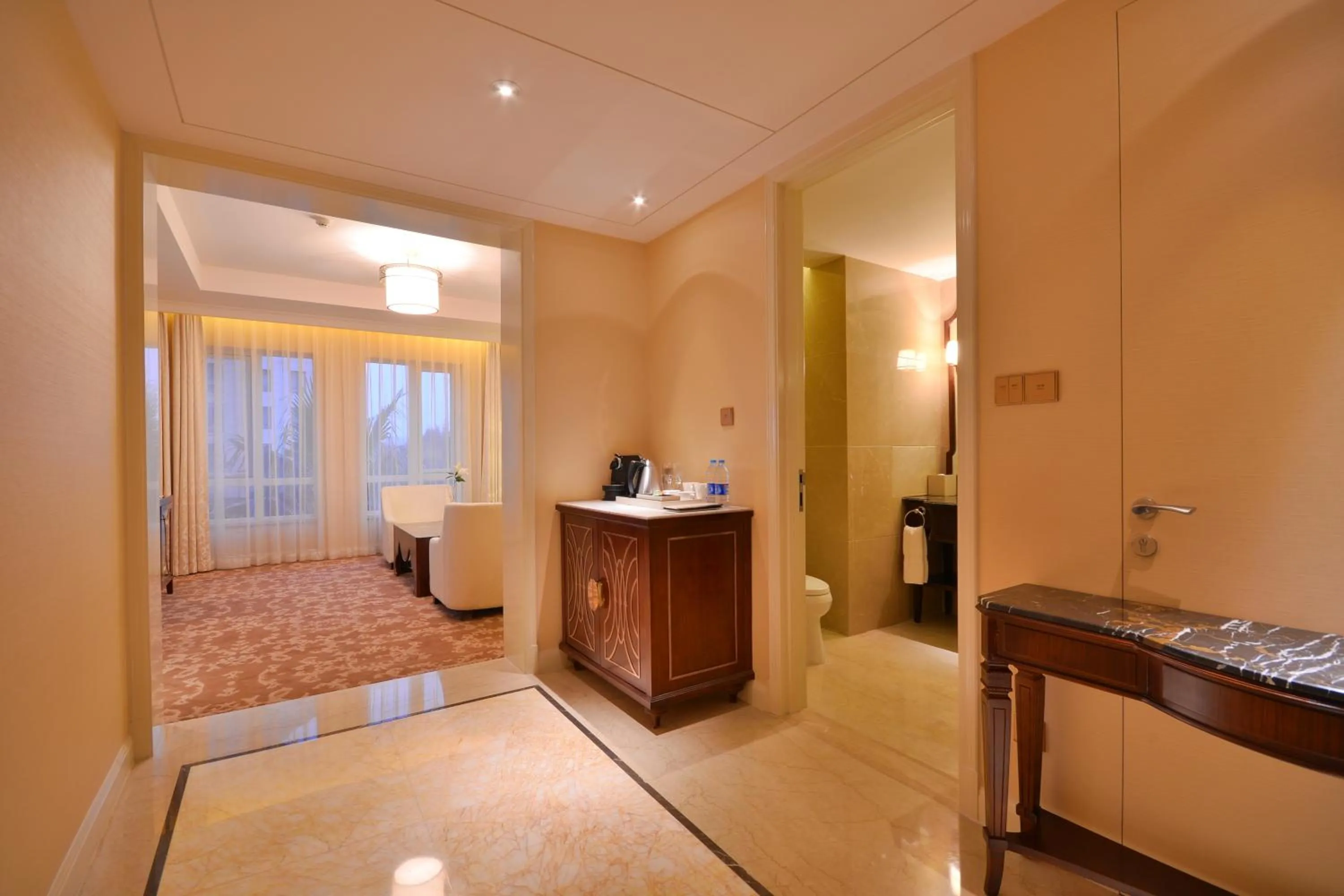 Decorative detail in Urban Island Hotel Shanghai