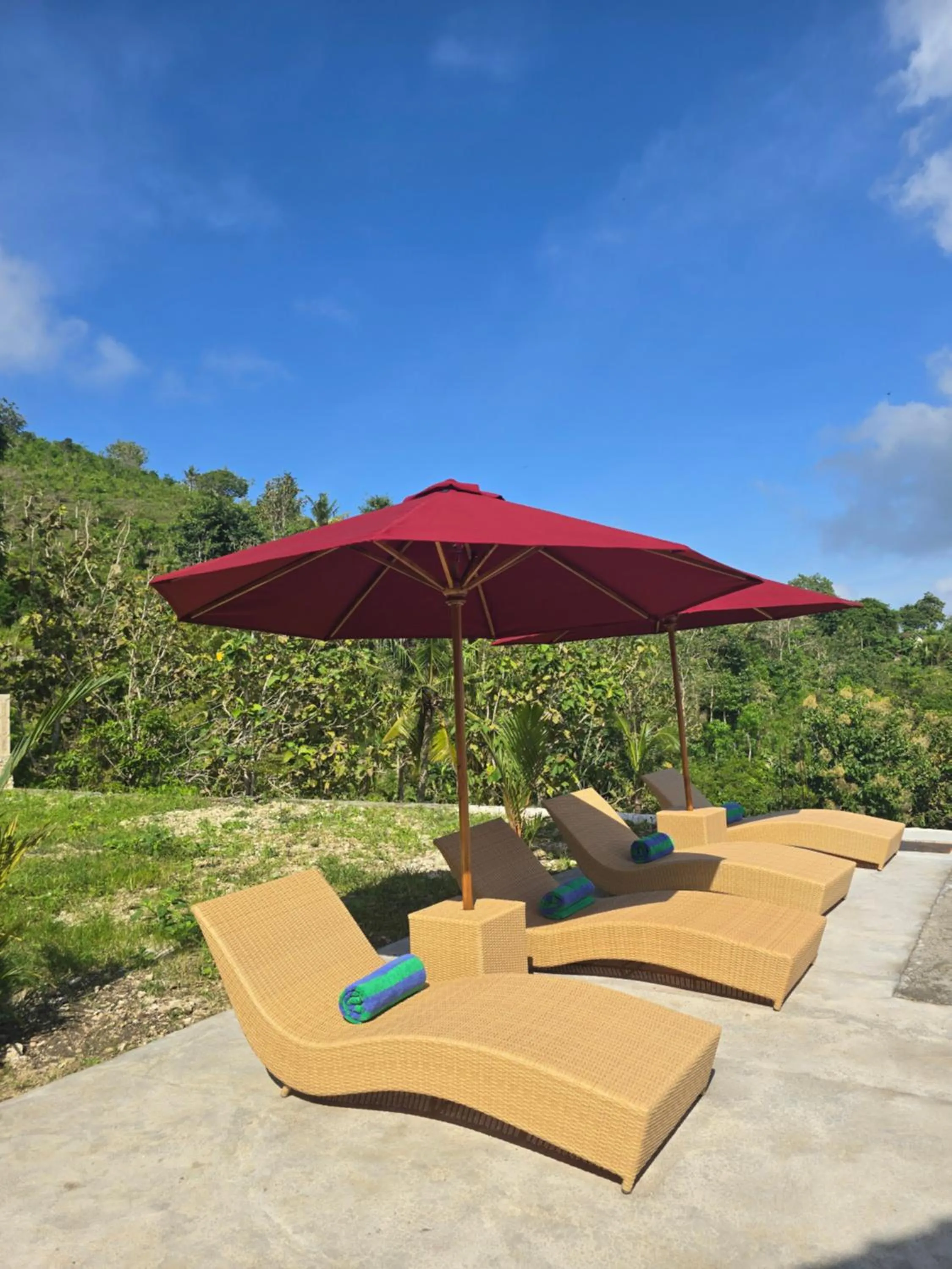 Natural landscape in Dudu Cottage Nusa Penida