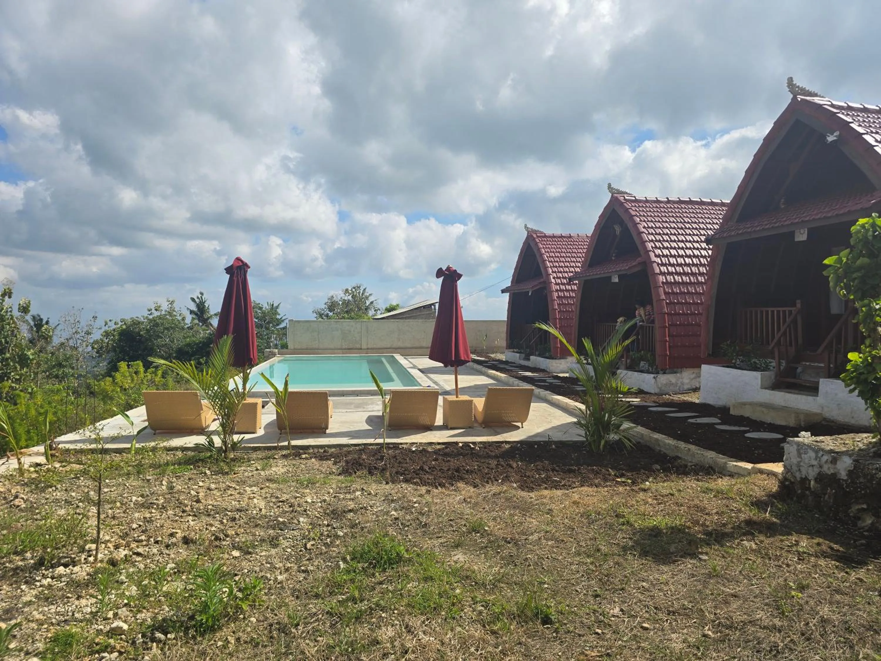 Landmark view in Dudu Cottage Nusa Penida