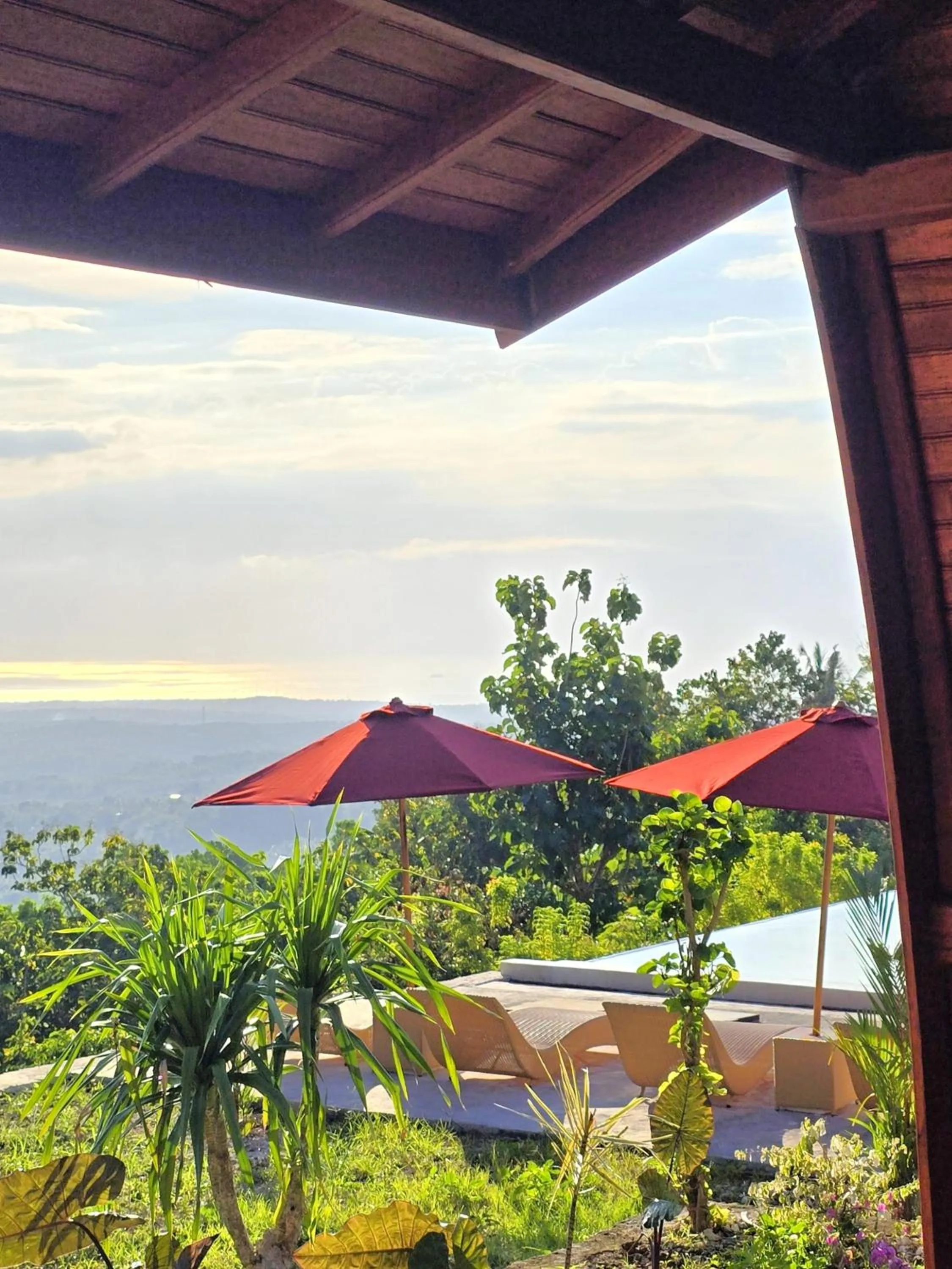 Patio in Dudu Cottage Nusa Penida