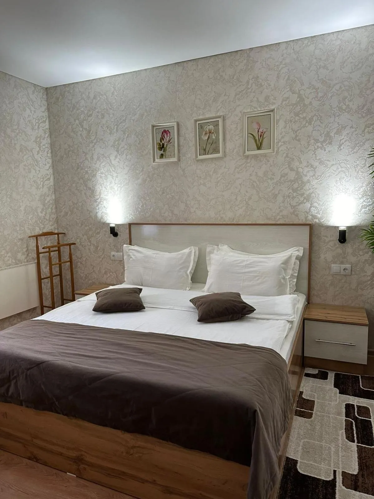 Bed in Deluxe SPA-Hotel