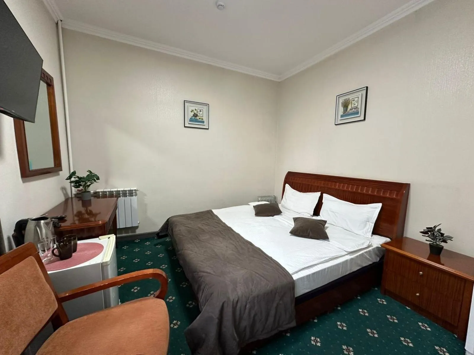 Bed in Deluxe SPA-Hotel