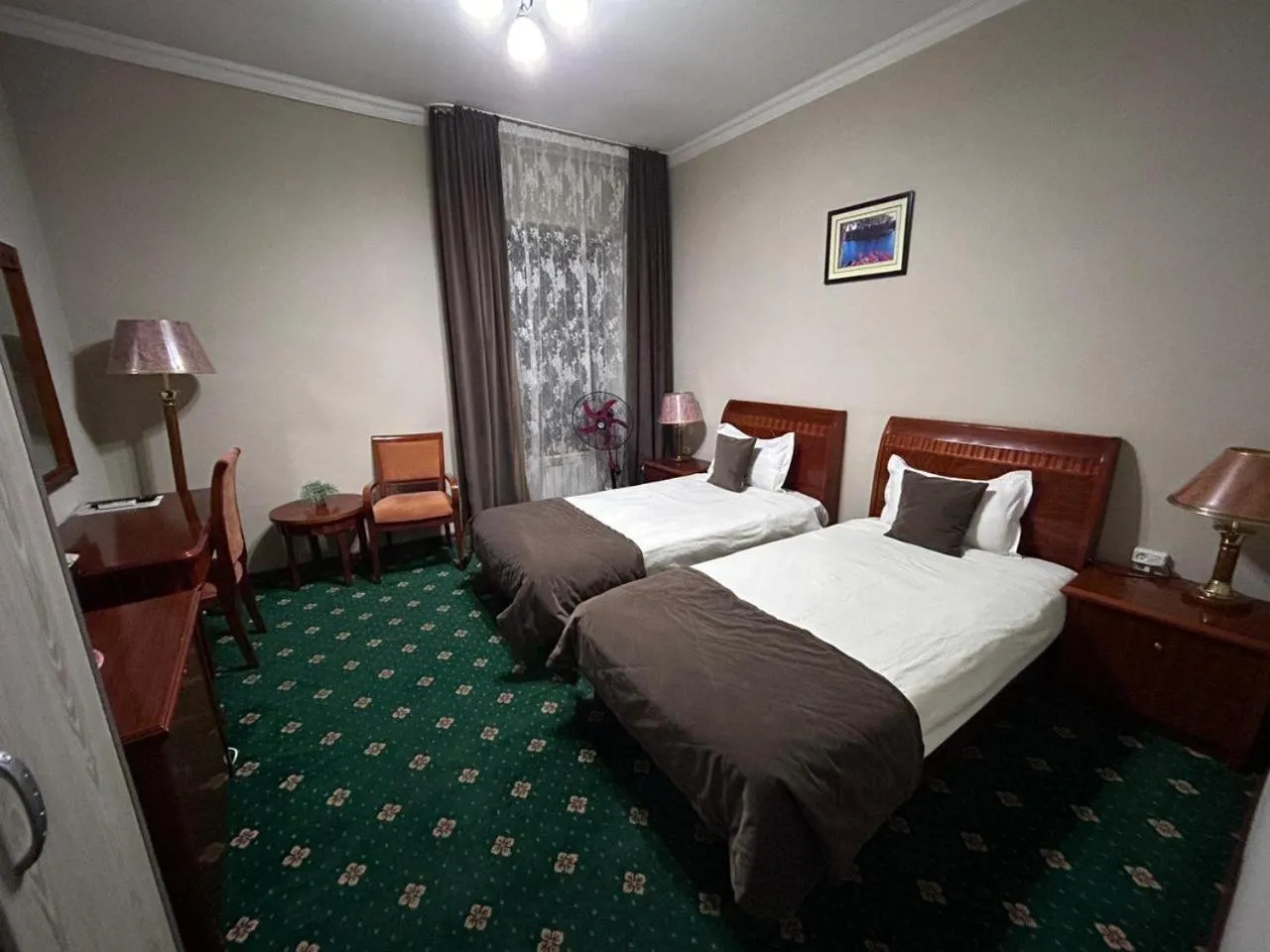 Bed in Deluxe SPA-Hotel