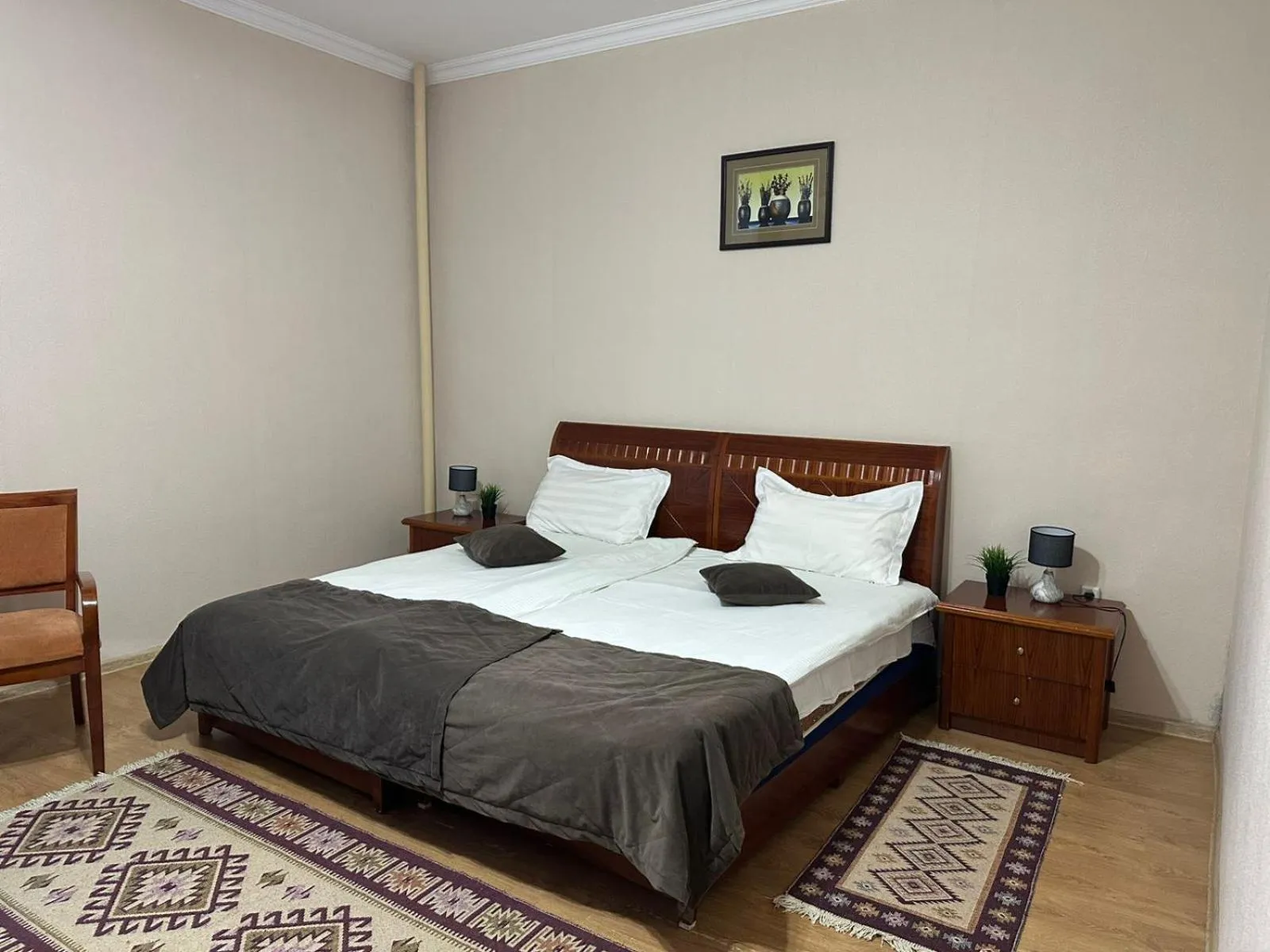 Bed in Deluxe SPA-Hotel