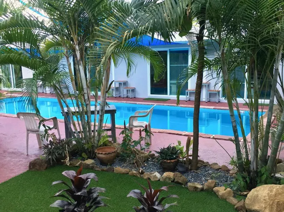 Garden view in Carpe Diem Guest House