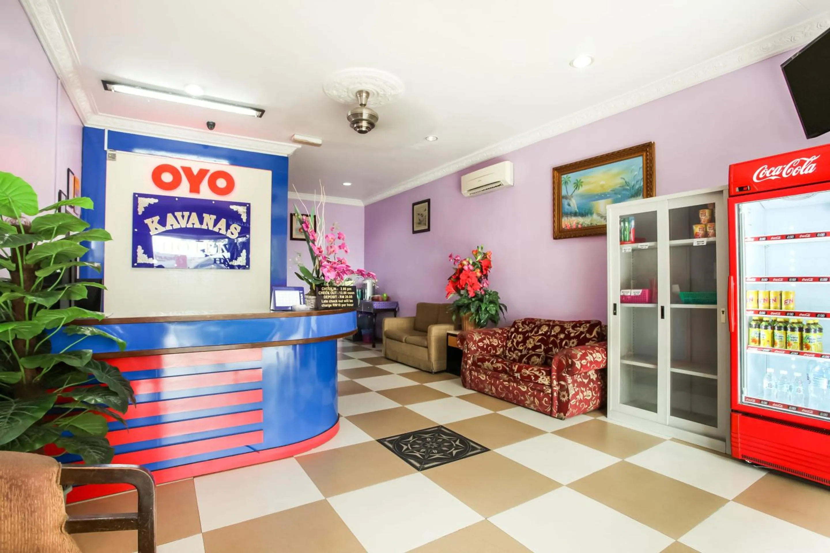 Lobby or reception in Super OYO 89427 Kavanas Hotel Taiping