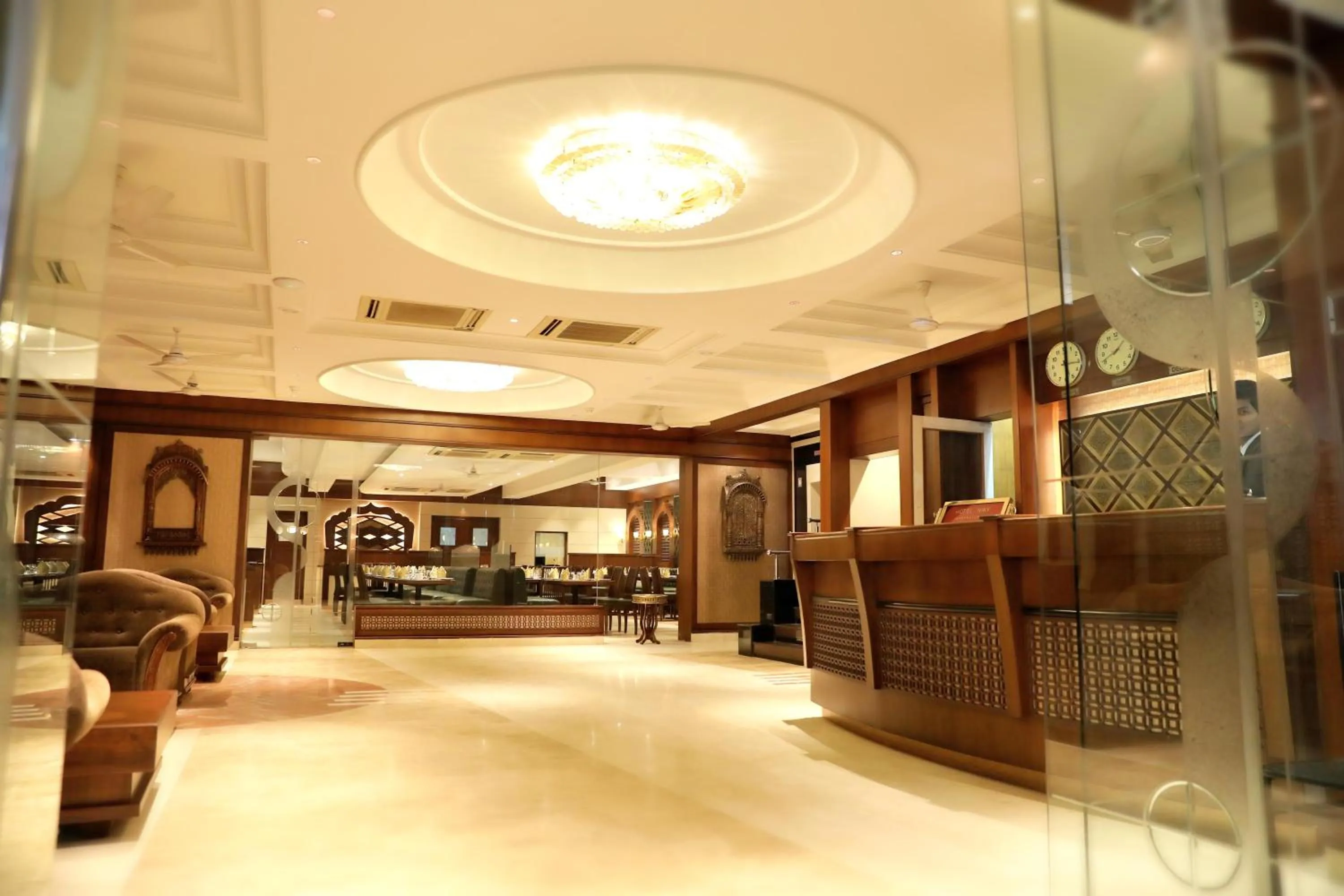 Lobby or reception in Hotel Niky International