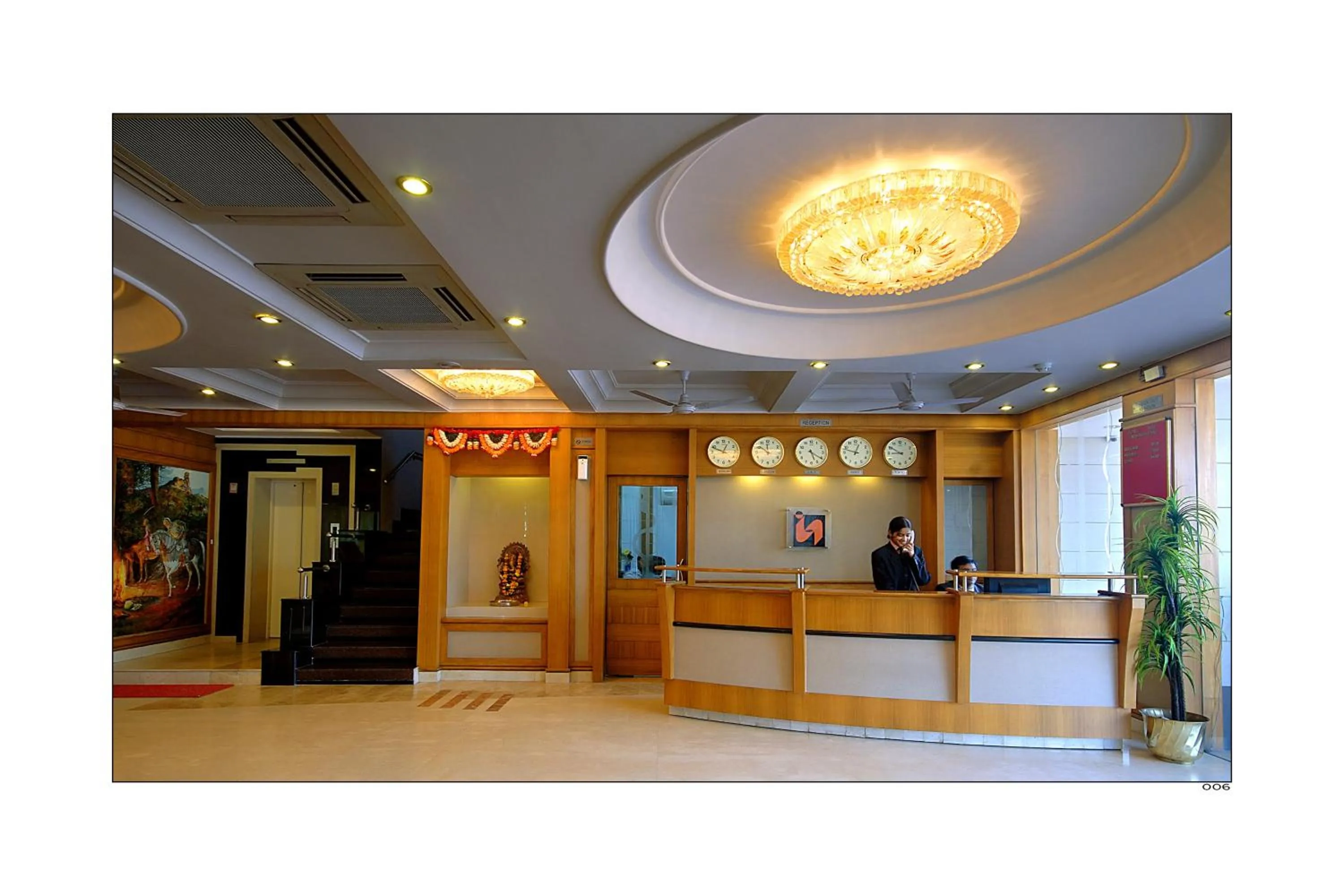 Lobby or reception in Hotel Niky International