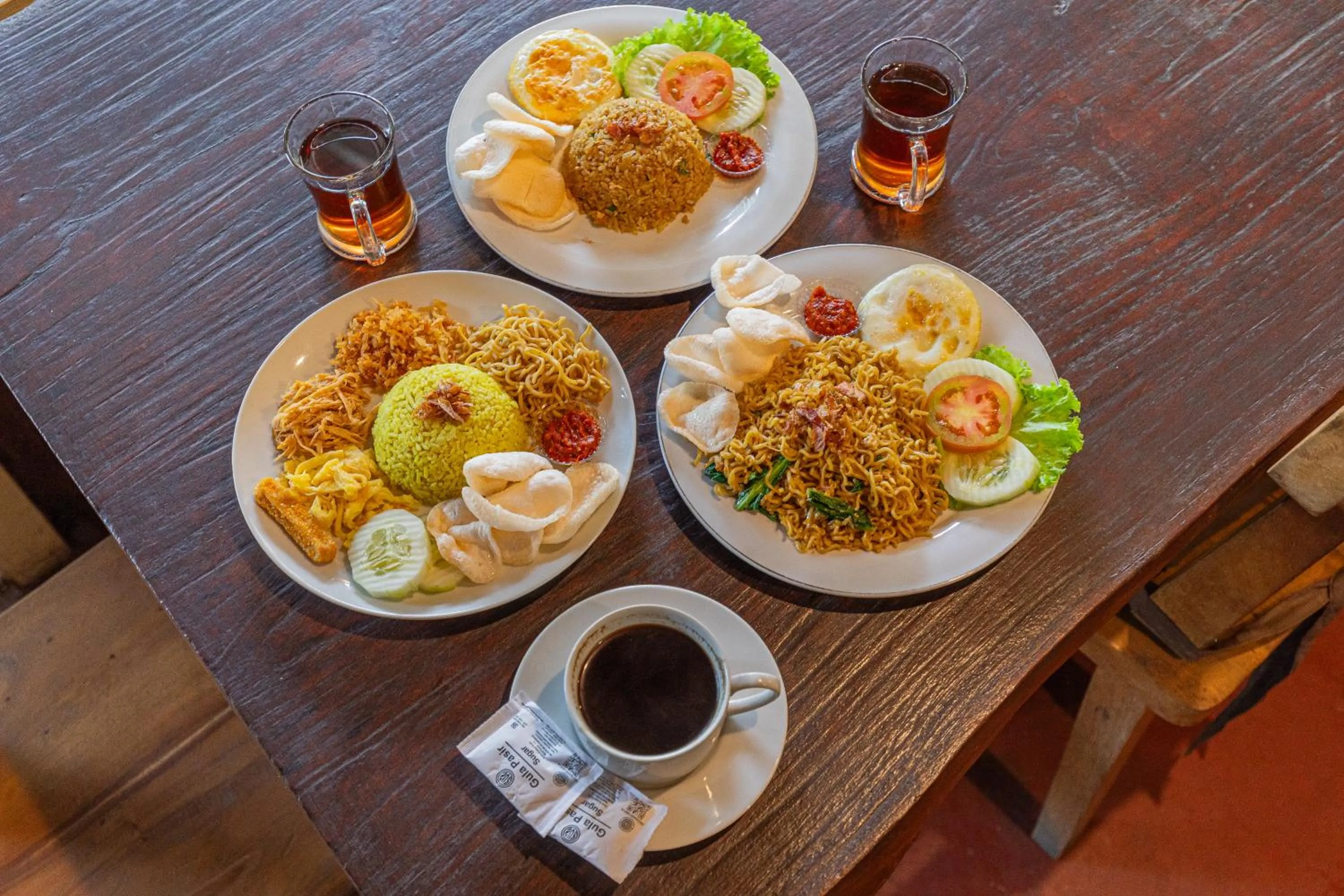 Food and drinks in Pondok Gajah Hotel