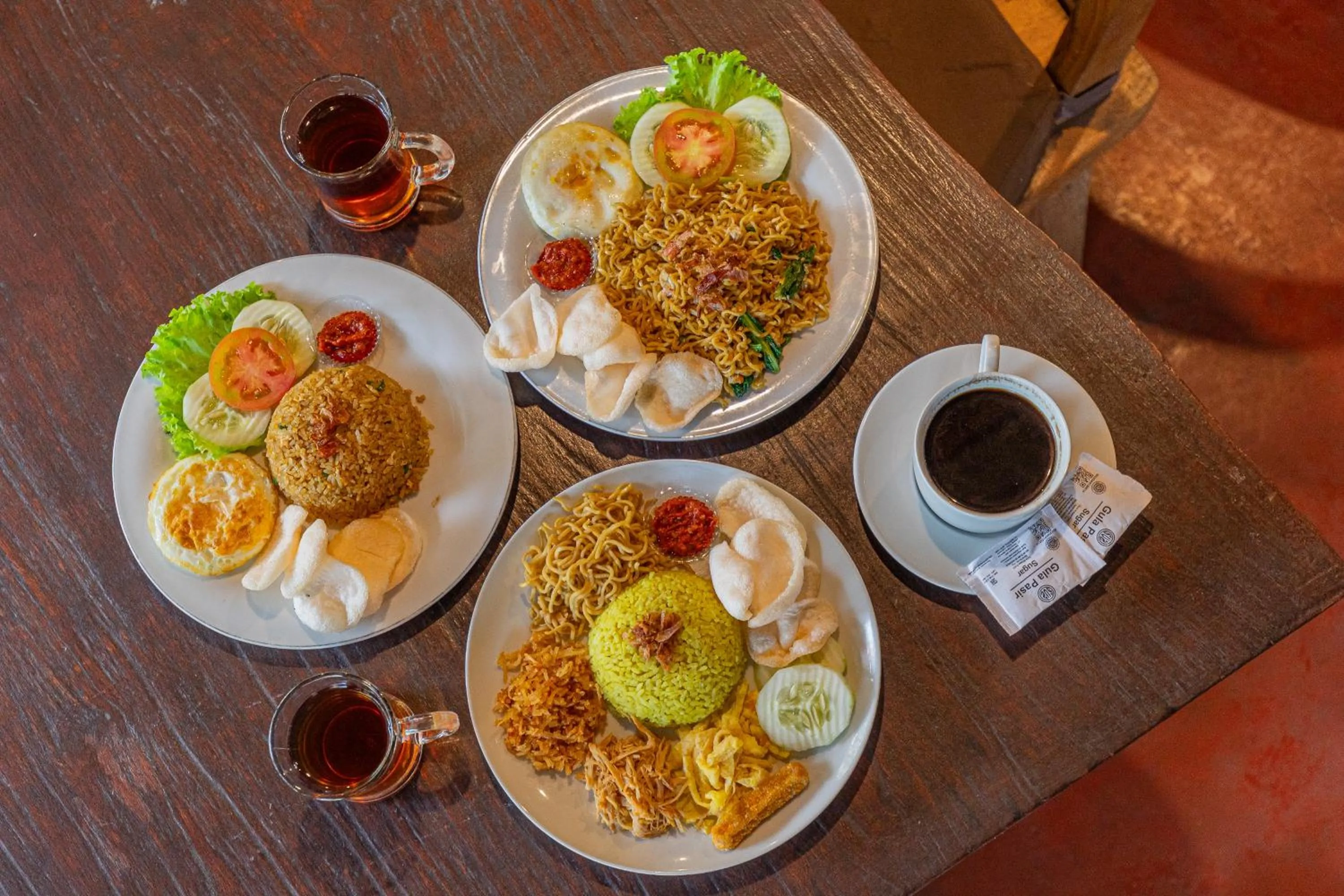 Food and drinks in Pondok Gajah Hotel