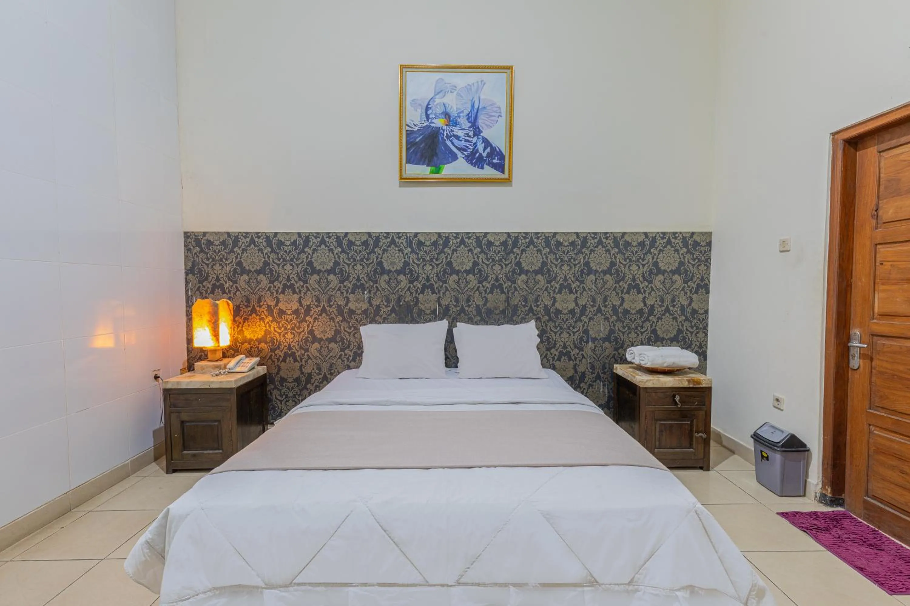 Bed in Pondok Gajah Hotel