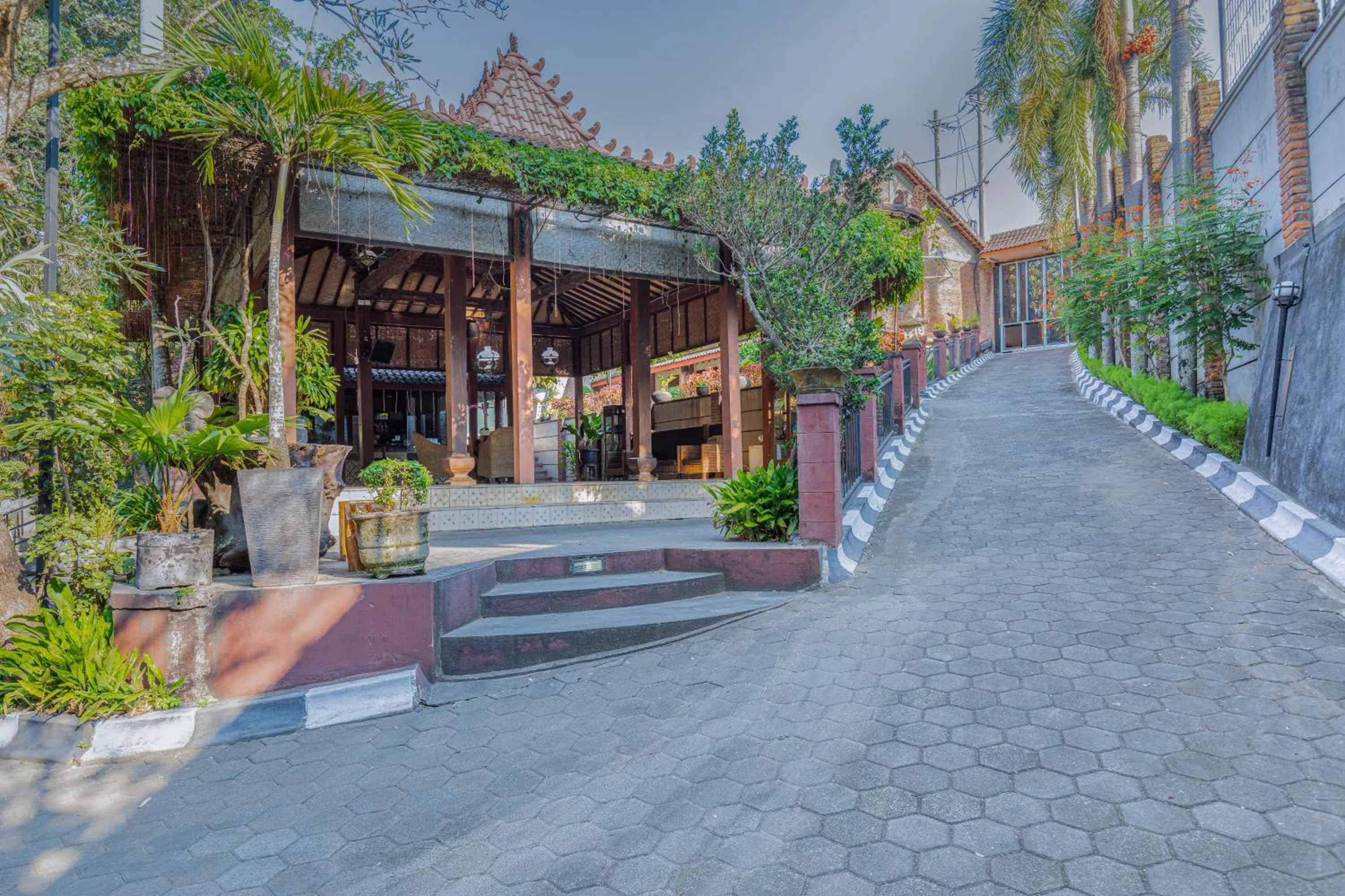 Street view in Pondok Gajah Hotel