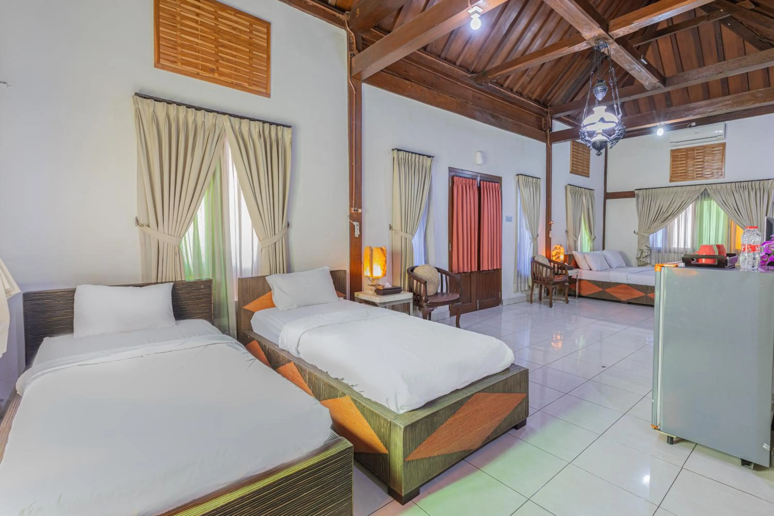 Bed in Pondok Gajah Hotel