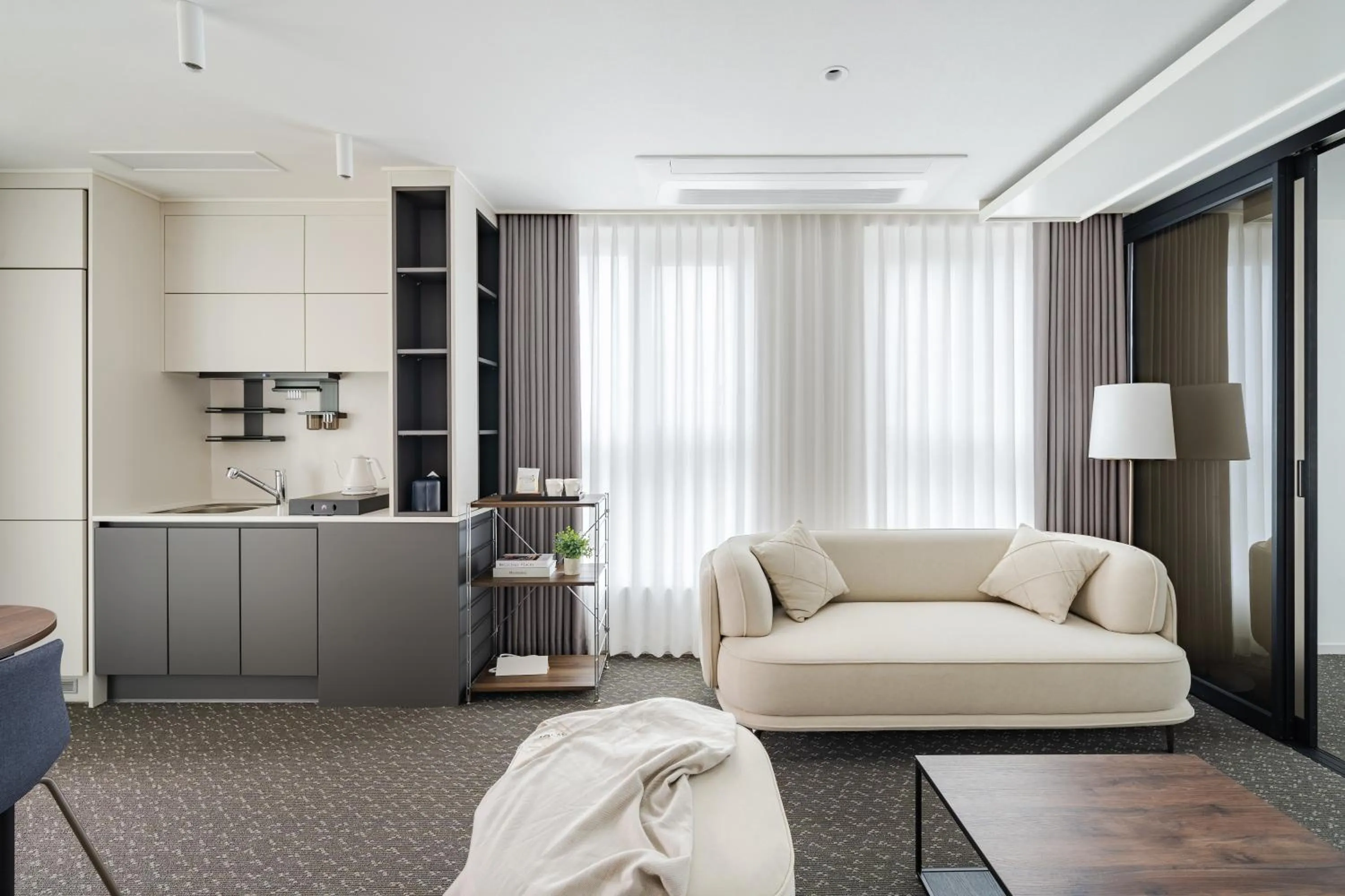 Kitchen or kitchenette in Urbanstay Naksan Beach