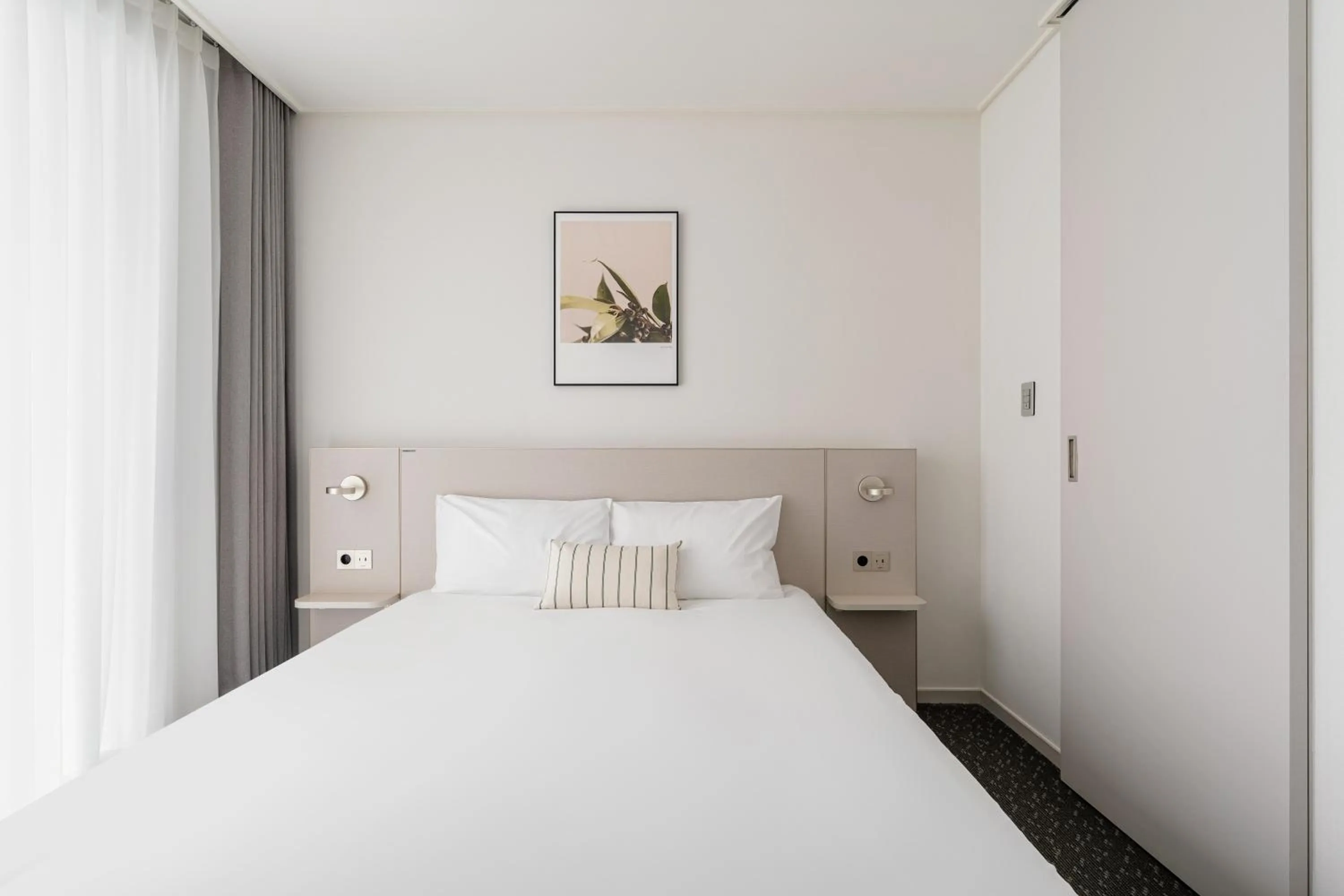 Bedroom, Bed in Urbanstay Naksan Beach