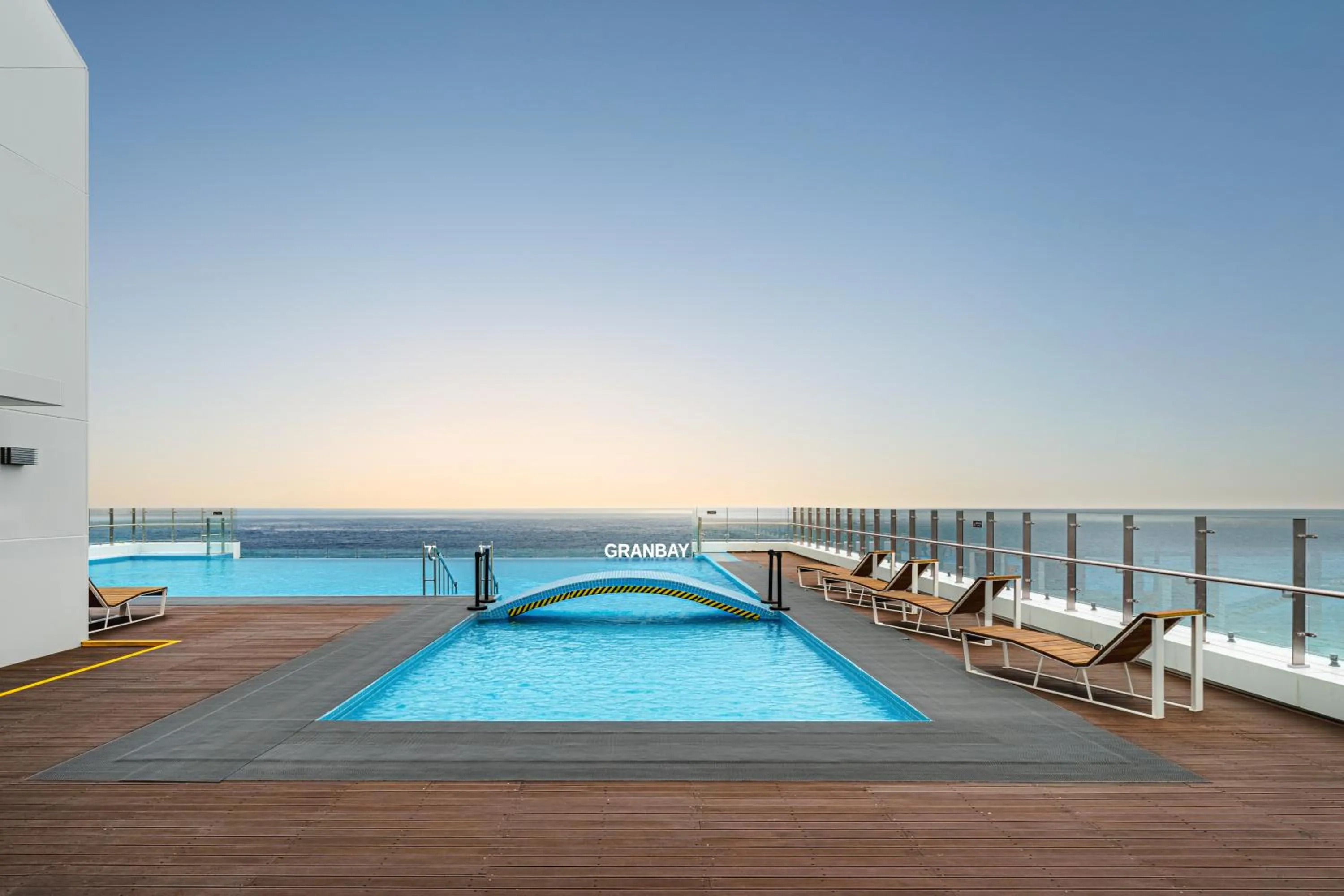 Swimming pool in Urbanstay Naksan Beach