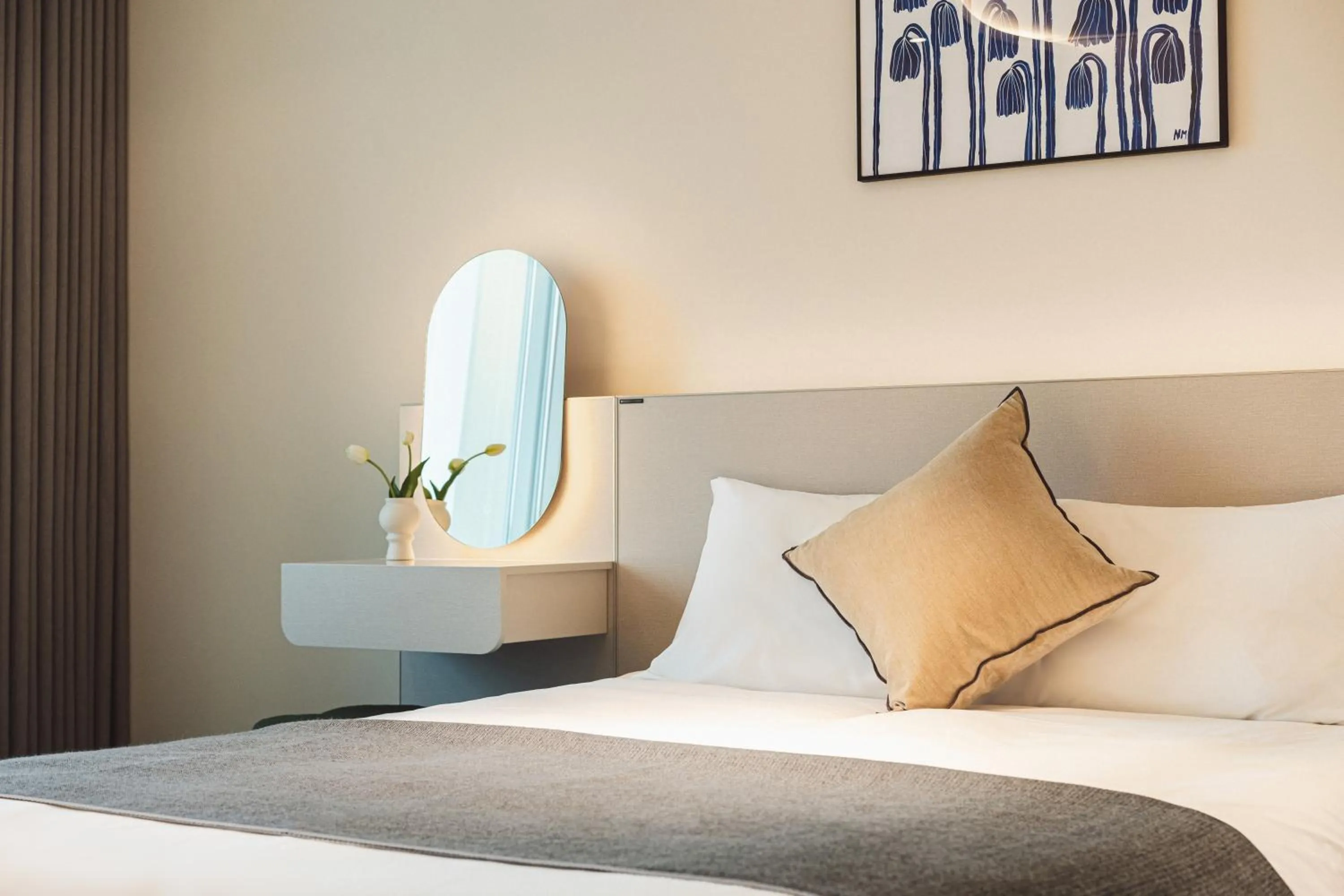 Bed in Urbanstay Naksan Beach