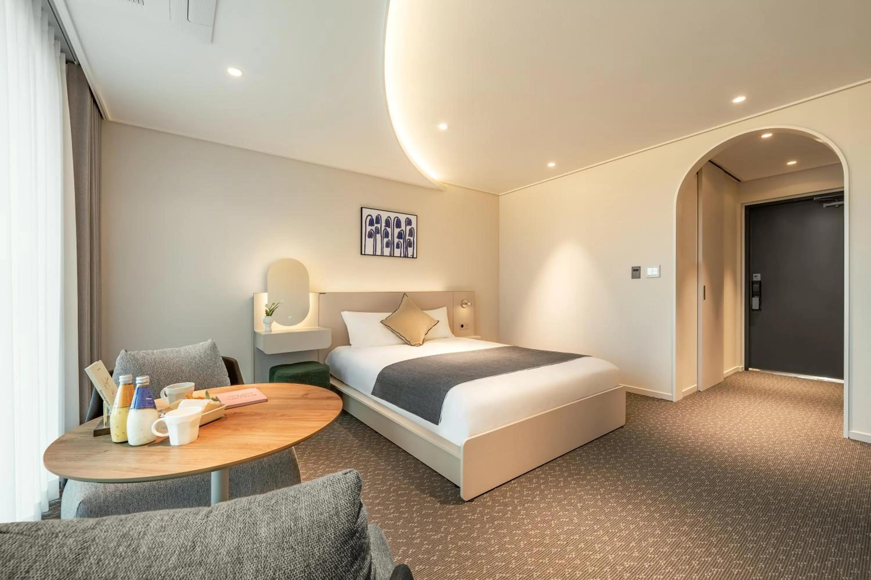 Bed in Urbanstay Naksan Beach