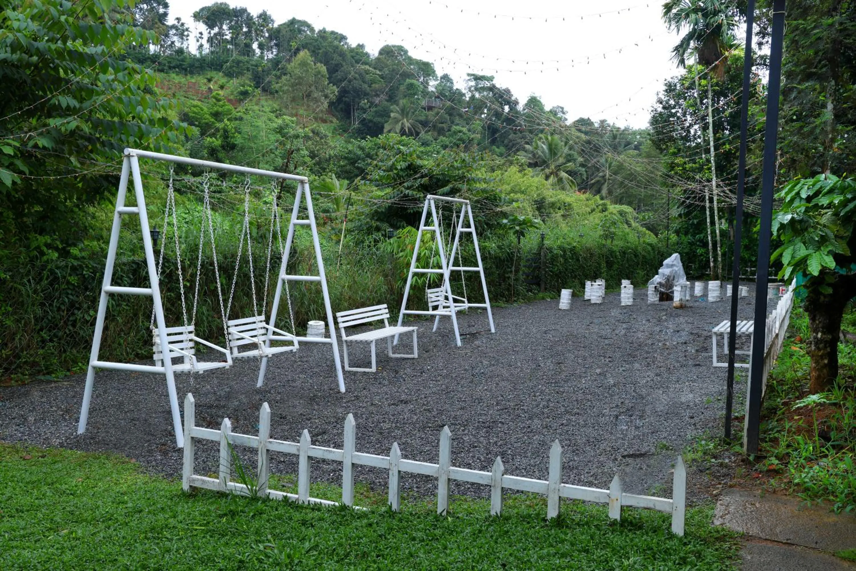 Children play ground in Bay View Suites, Vythiri, Wayanad