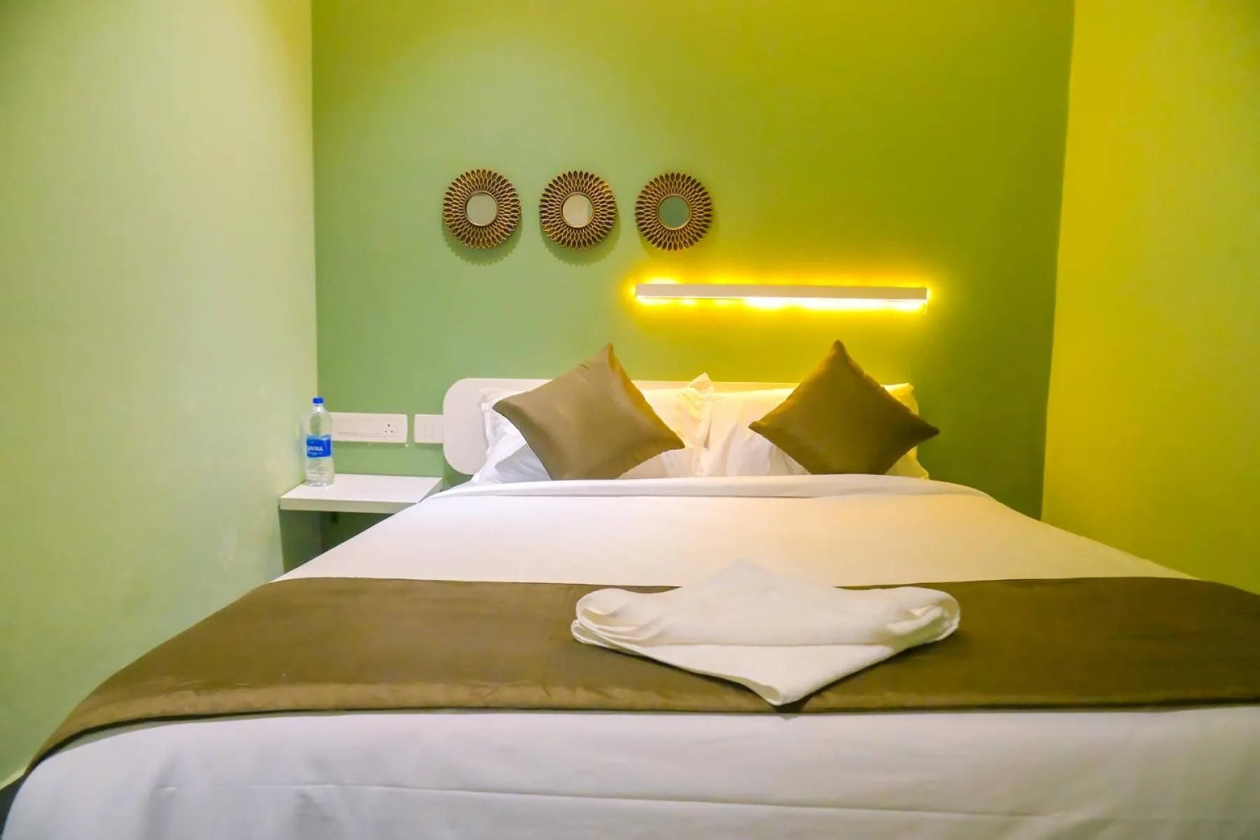 Bed in Bay View Suites, Vythiri, Wayanad