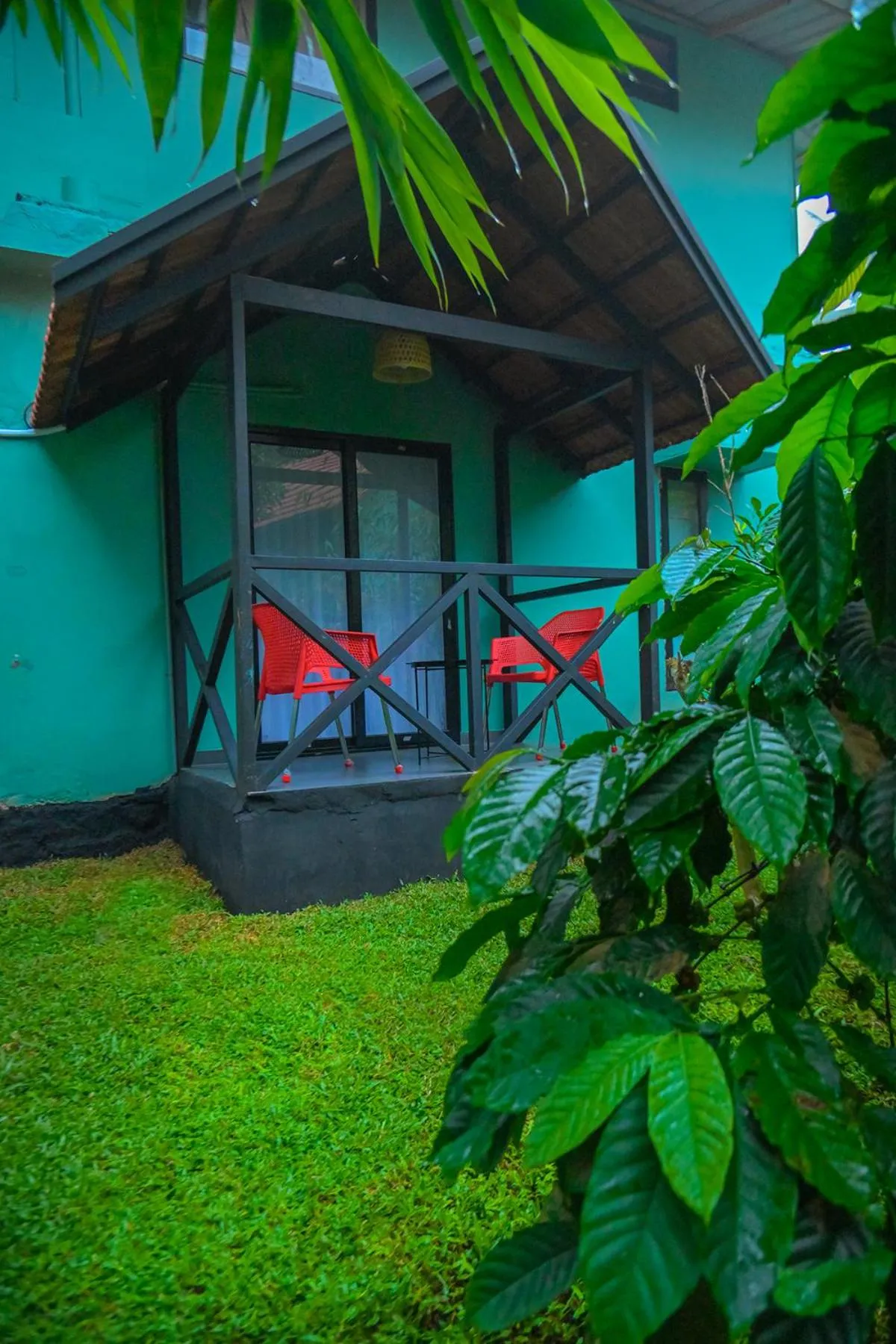 Garden view in Bay View Suites, Vythiri, Wayanad