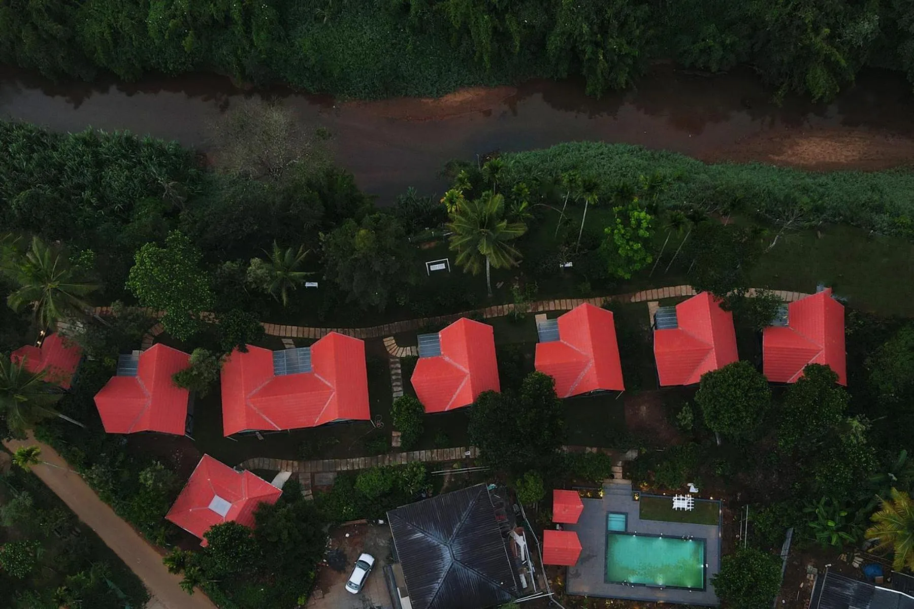 Property building in Bay View Suites, Vythiri, Wayanad