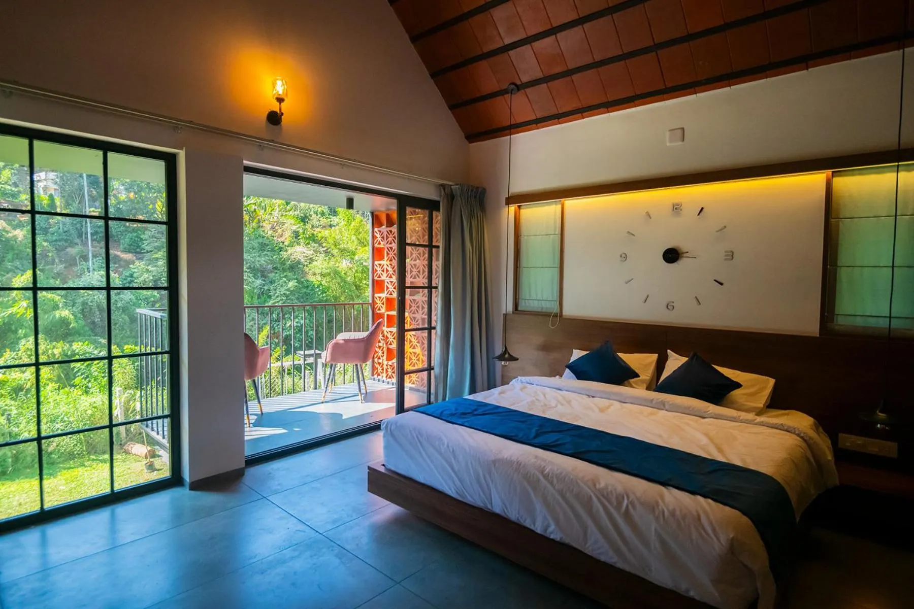 Bed in Bay View Suites, Vythiri, Wayanad