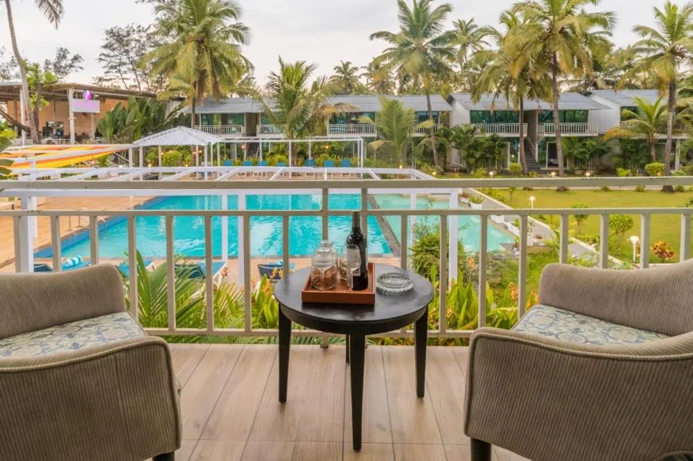Balcony/Terrace in Foxoso La Beach Resort & Spa