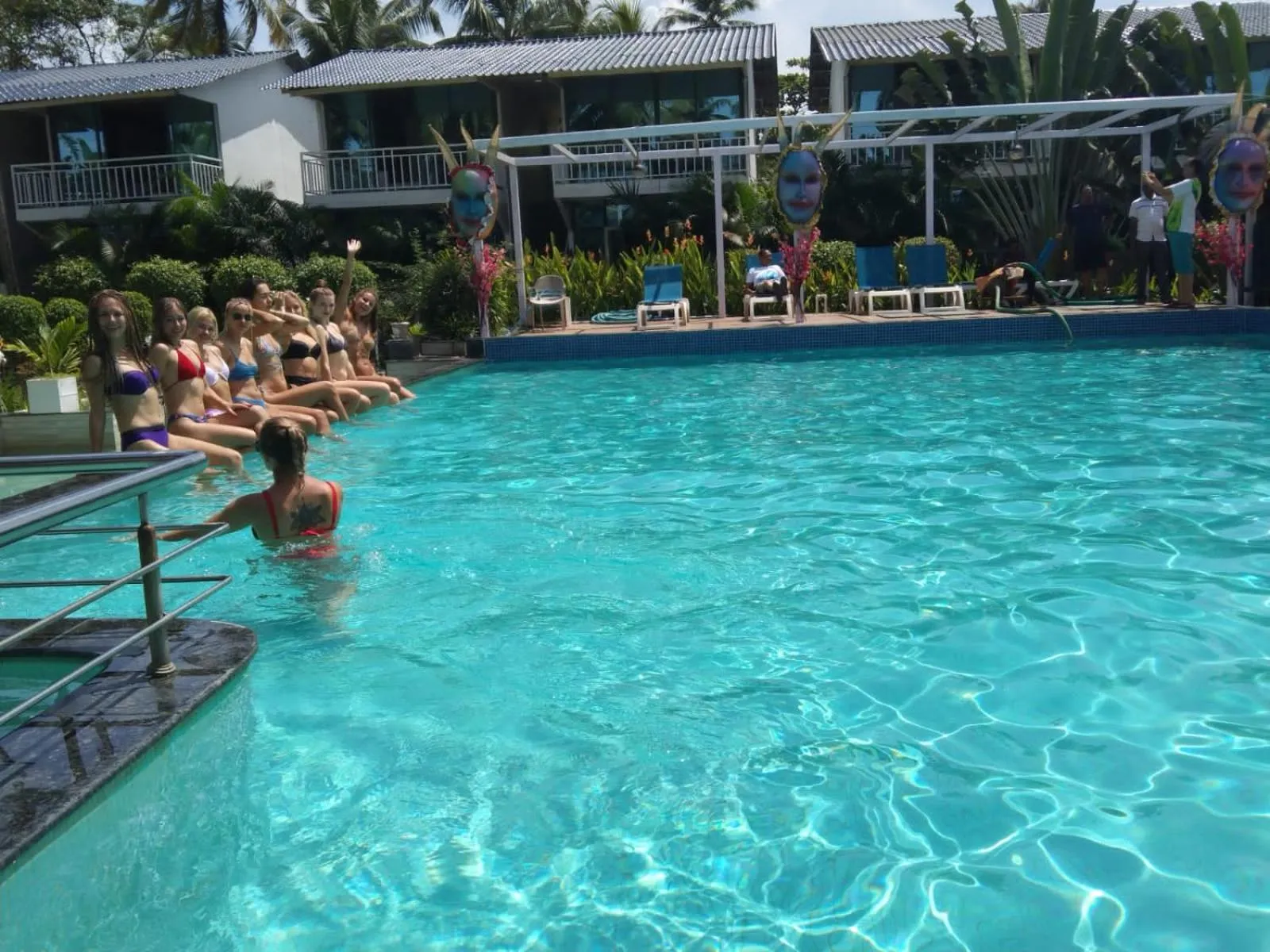 Swimming pool in Foxoso La Beach Resort & Spa