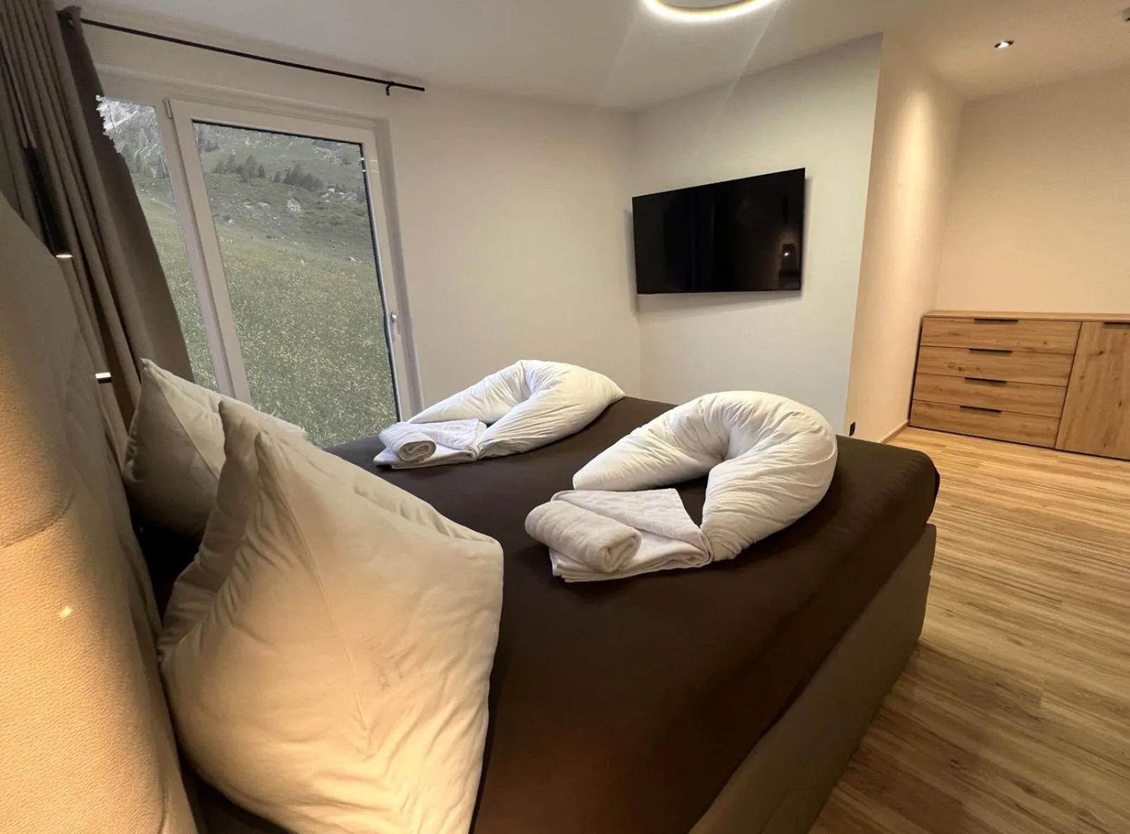 Bed in Goldhirsch Aparthotel