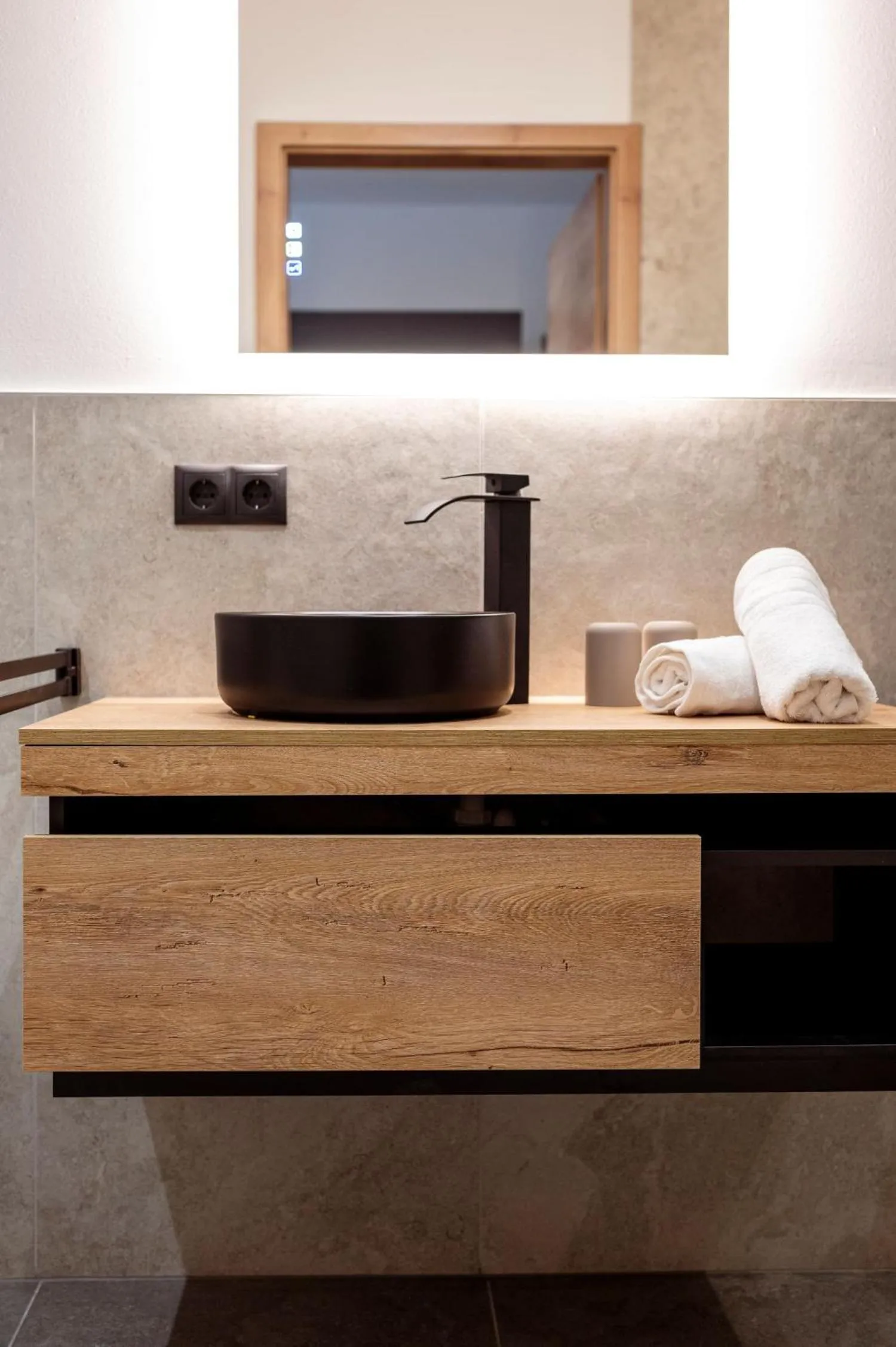 Bathroom in Goldhirsch Aparthotel