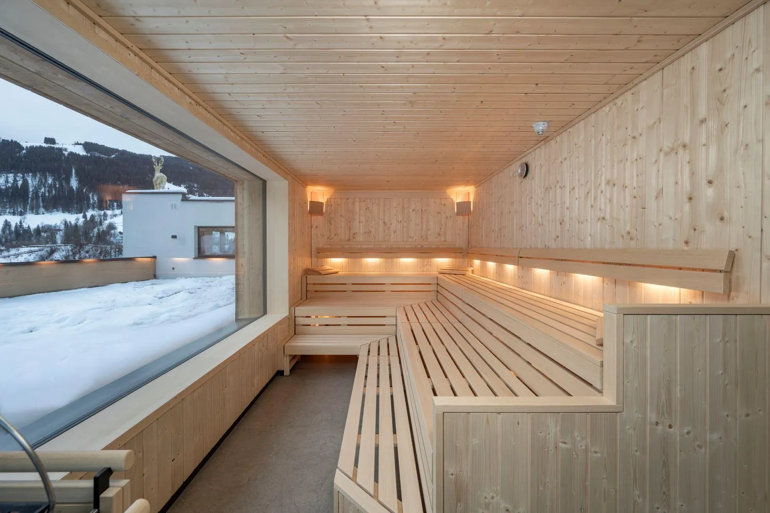 Sauna in Goldhirsch Aparthotel