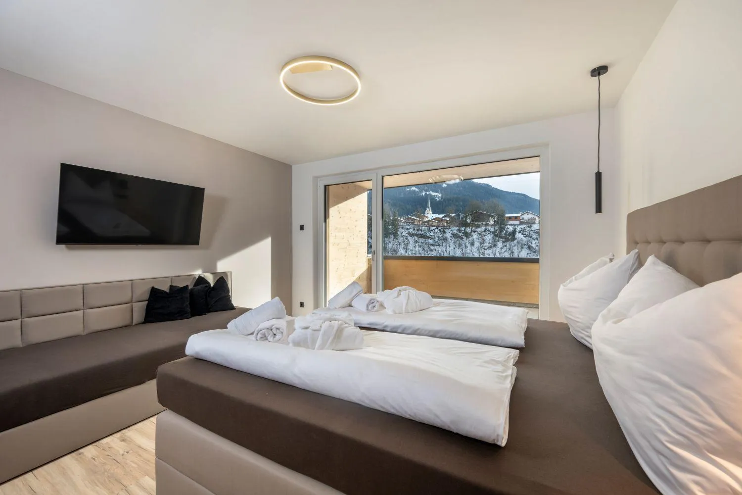 Bedroom, Bed in Goldhirsch Aparthotel