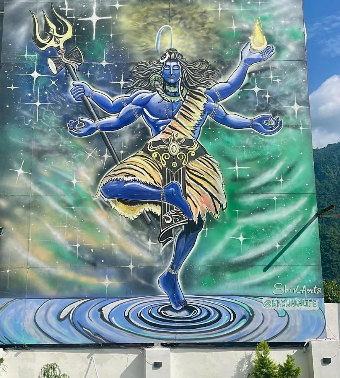 Decorative detail in Urban Loft Hostel