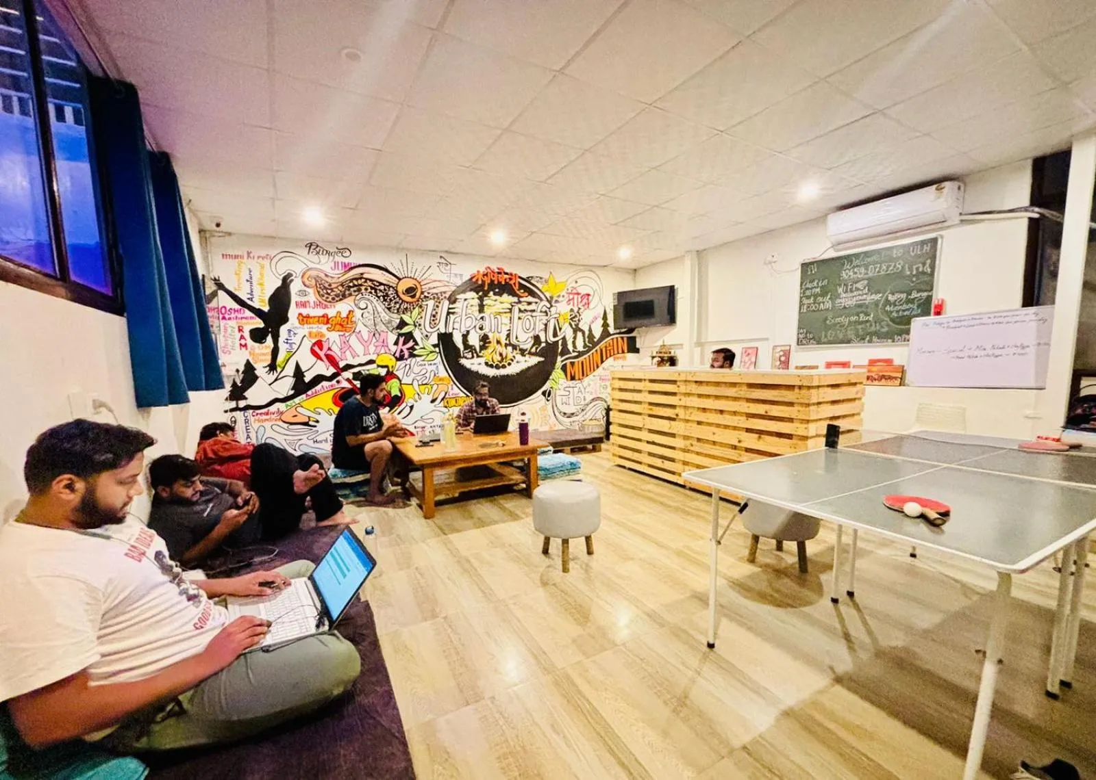 TV and multimedia in Urban Loft Hostel