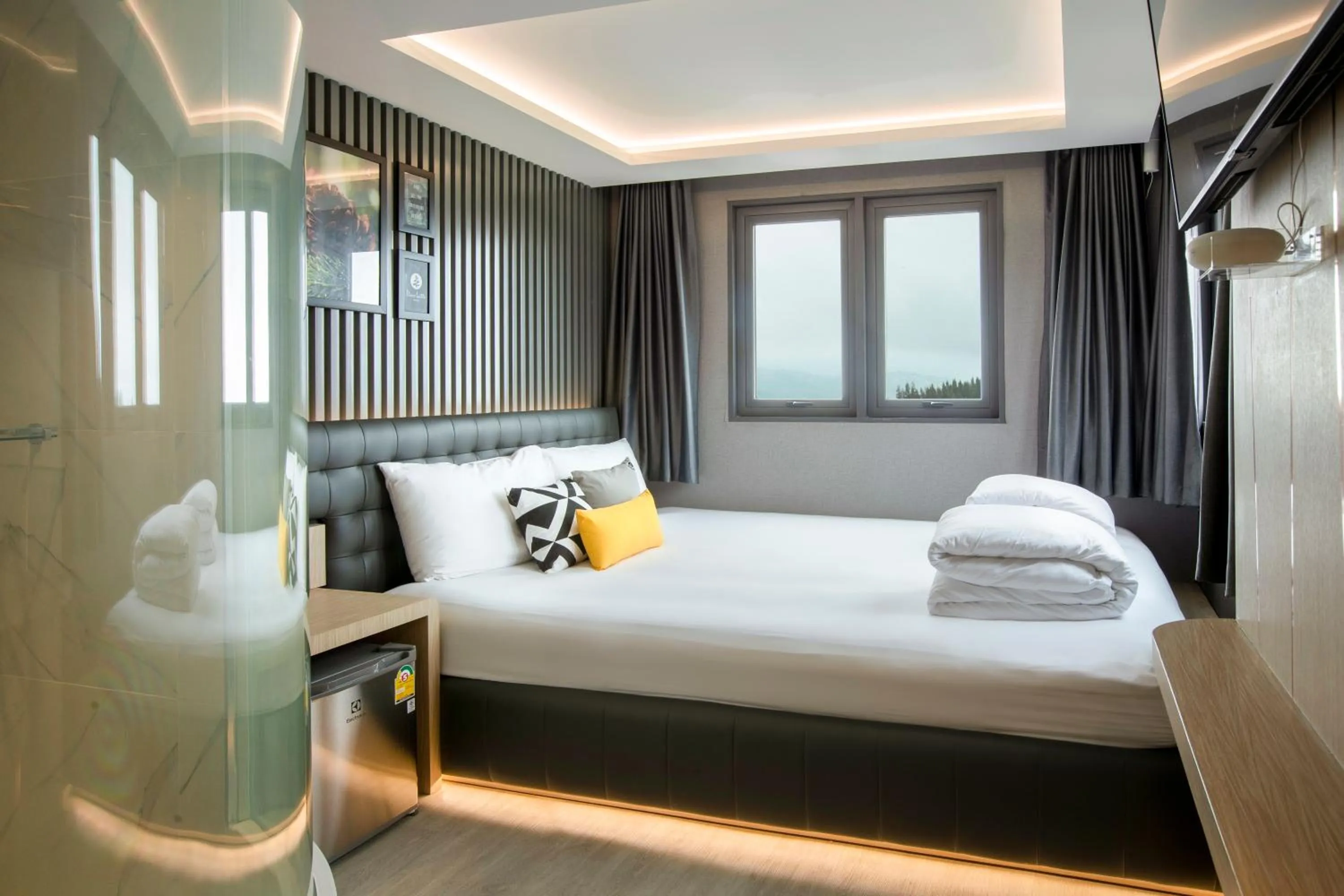 Bed in Pino Latte Khao Kho