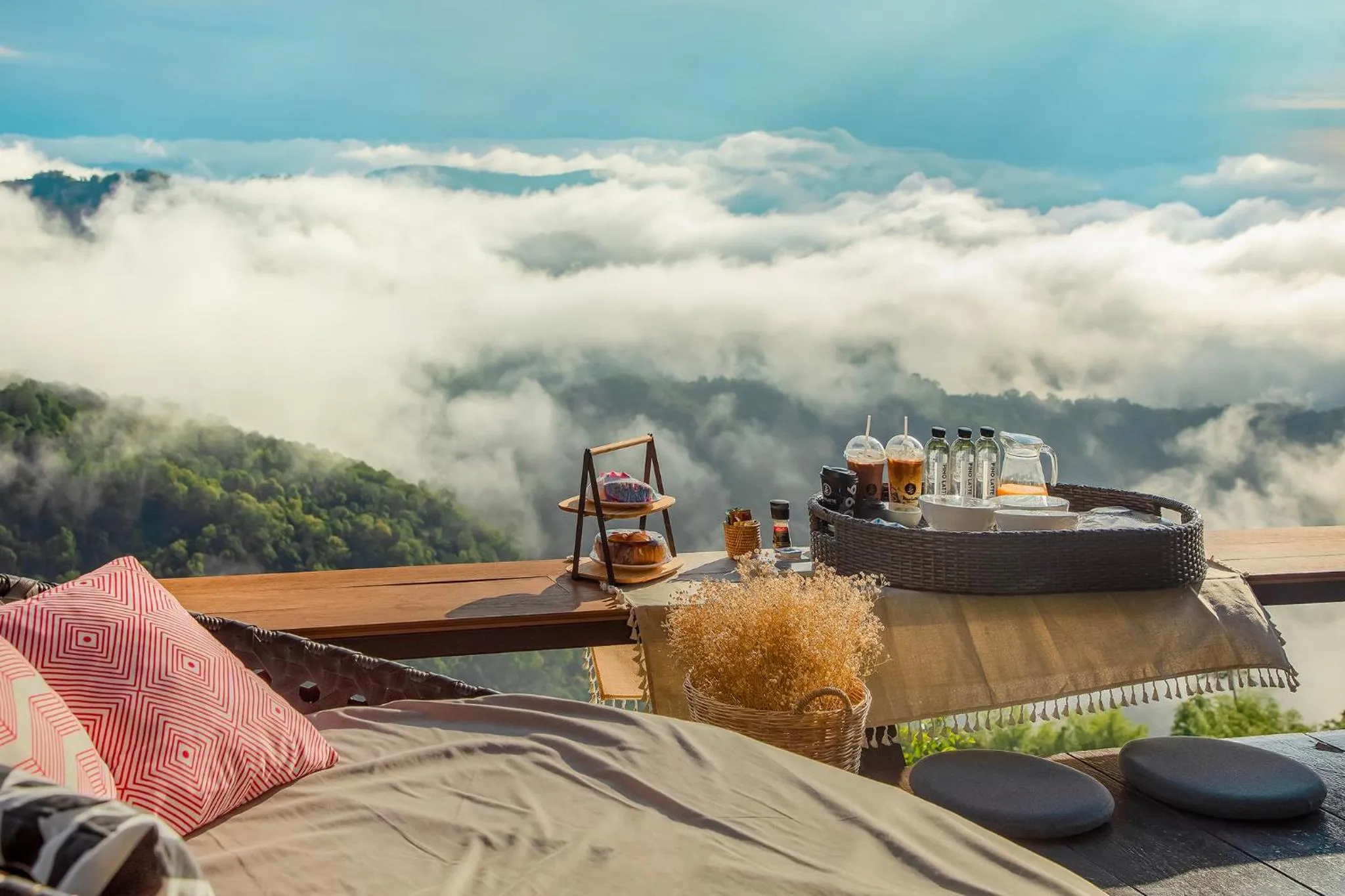 Balcony/Terrace in Pino Latte Khao Kho