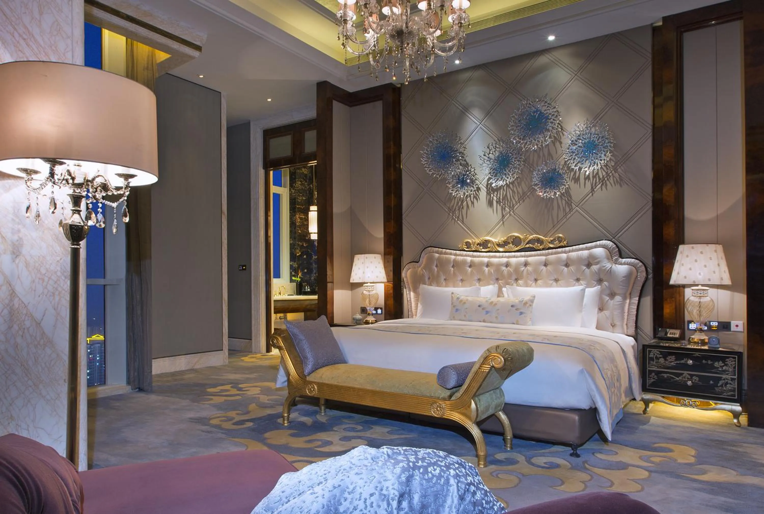 Bedroom, Bed in Pullman Yantai Center