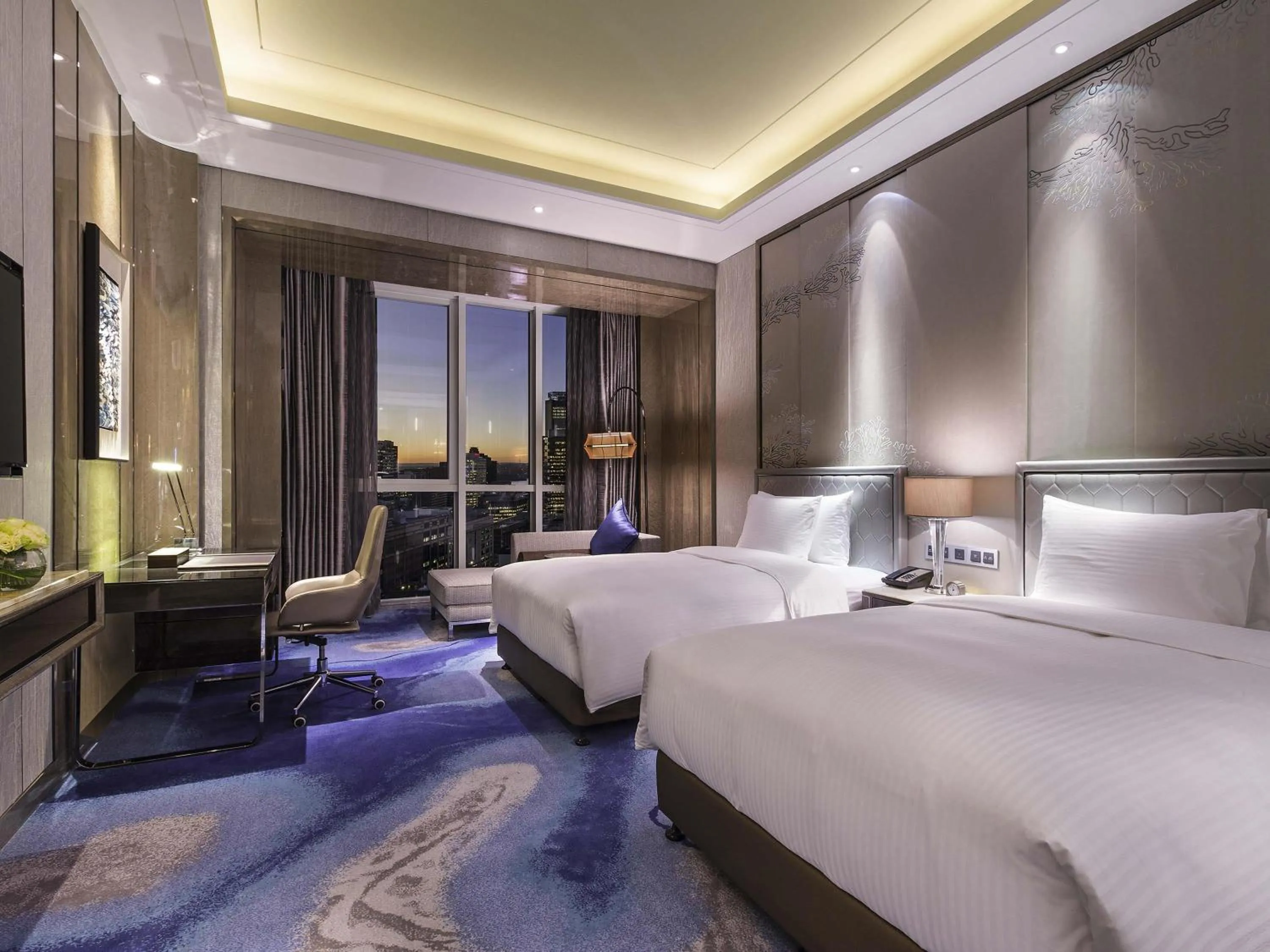 Bedroom, Bed in Pullman Yantai Center
