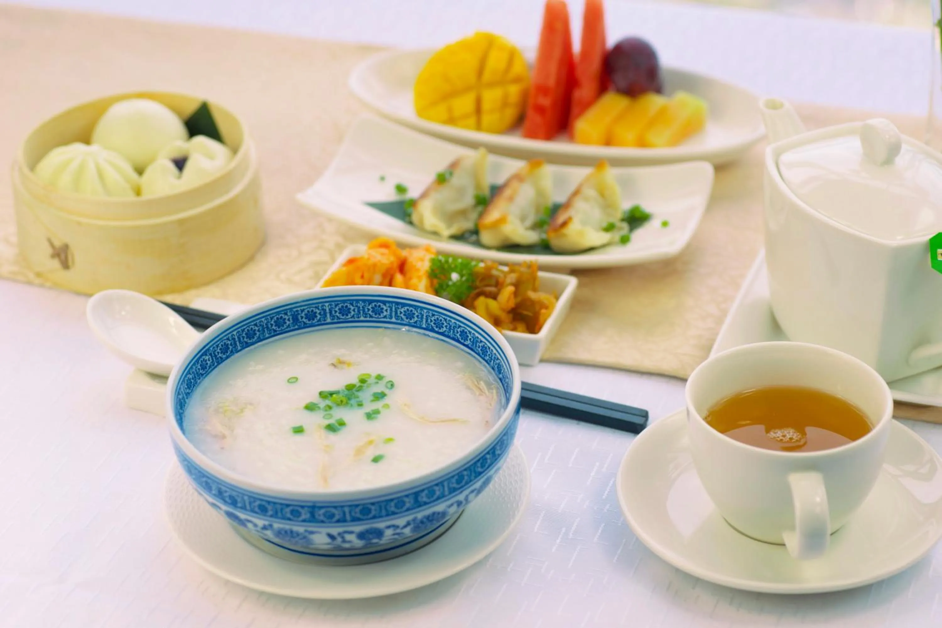 Buffet breakfast in Pullman Yantai Center