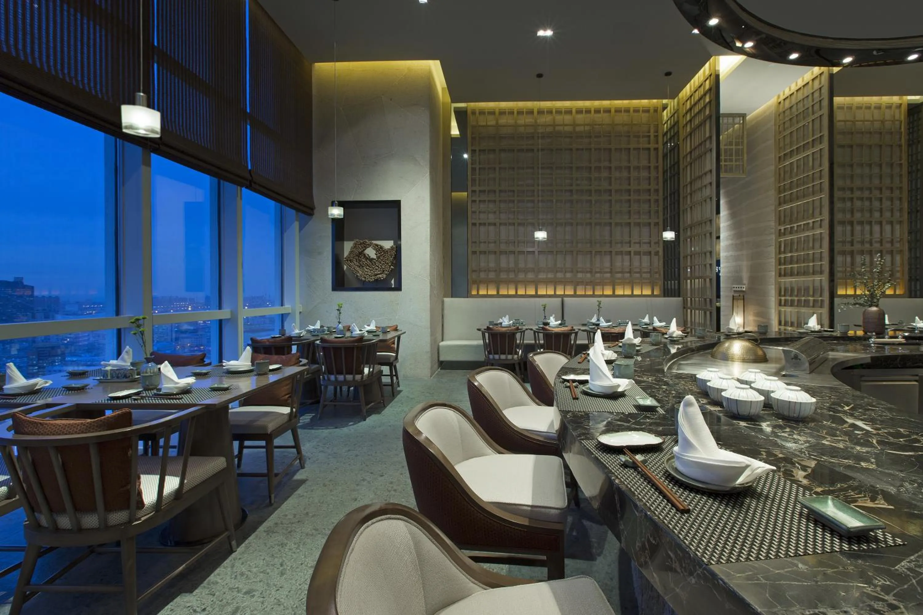 Restaurant/places to eat in Pullman Yantai Center