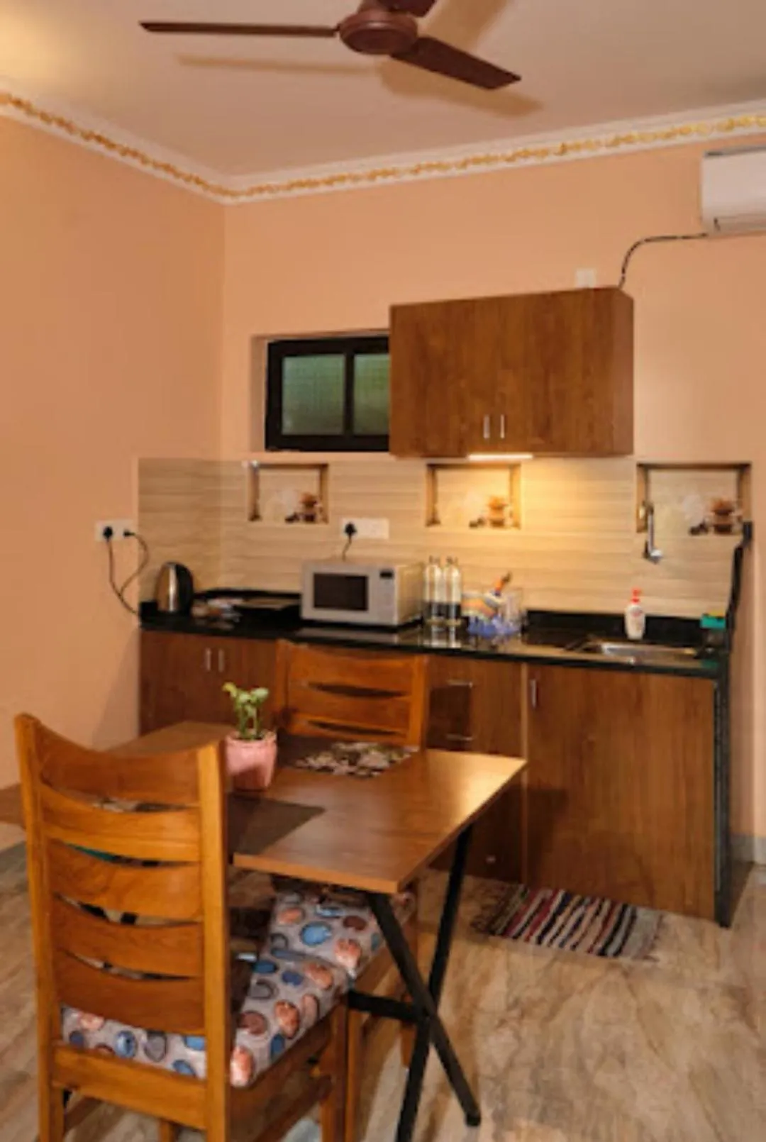 Kitchen or kitchenette in Rodrigues Residency Goa