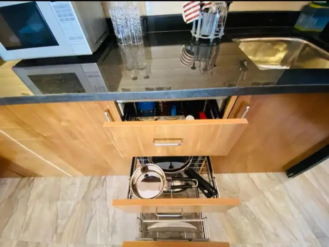 Kitchen or kitchenette in Rodrigues Residency Goa