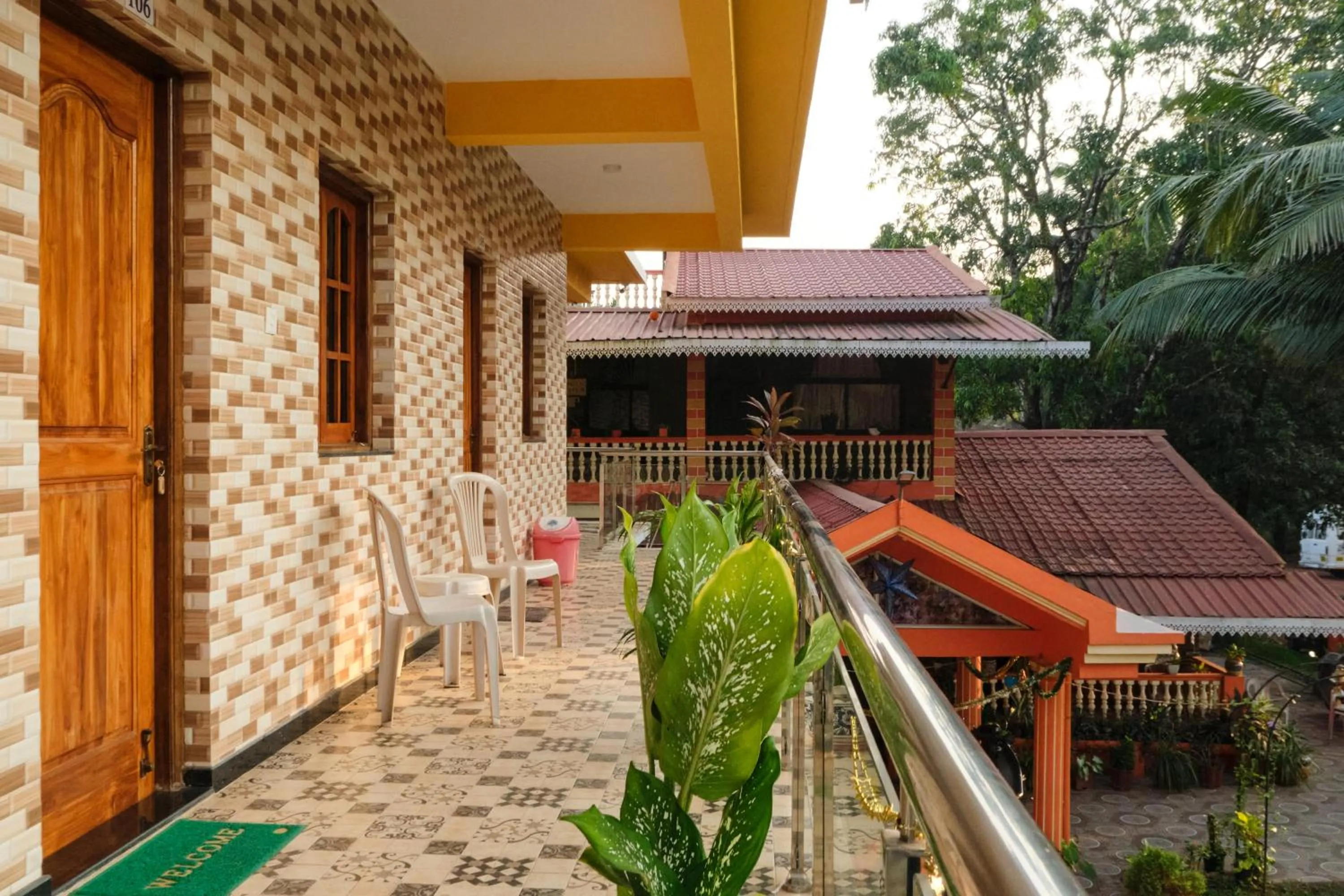 Balcony/Terrace in Rodrigues Residency Goa